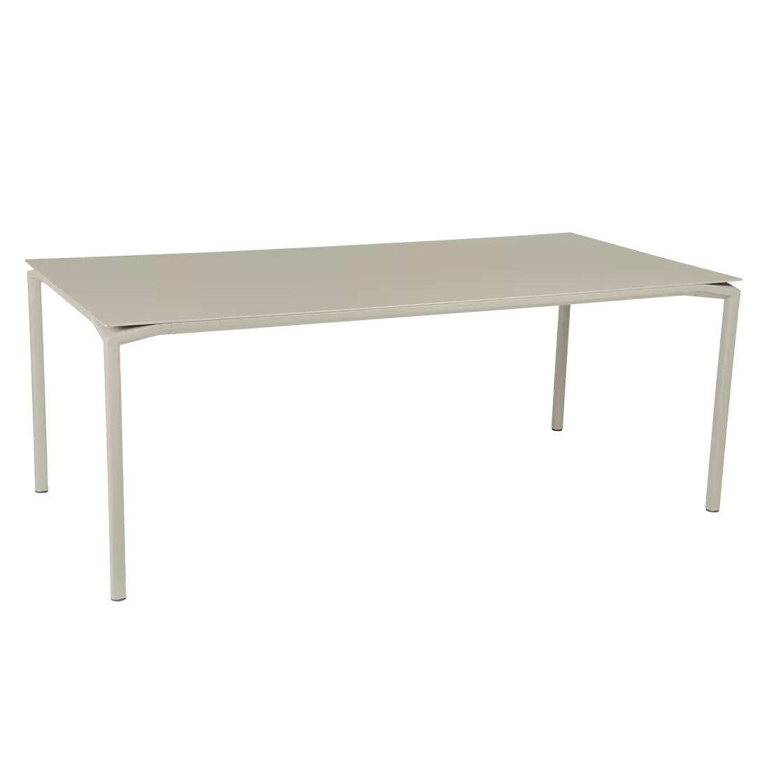 Calvi Tisch 195x95 Lehmgrau günstig online kaufen