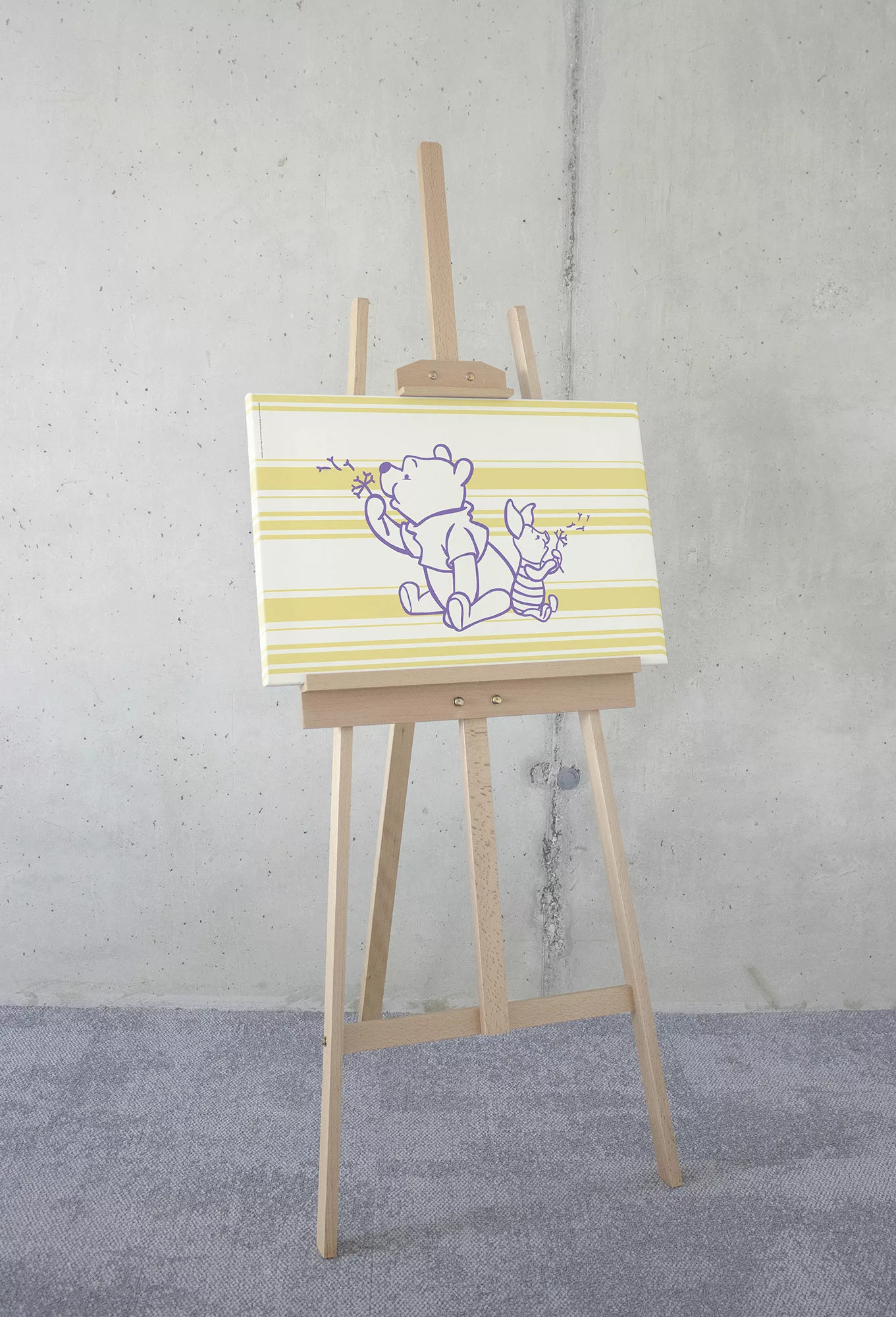 Komar Leinwandbild "Winnie the Pooh Dandelions", (1 St.), 40x60 cm (Breite günstig online kaufen