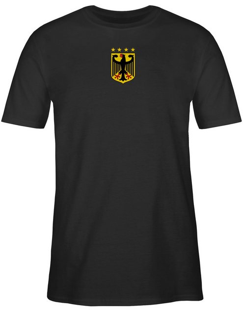 Shirtracer T-Shirt Deutschland Wappen, Germany, Bundesadler, Deutschland Ad günstig online kaufen