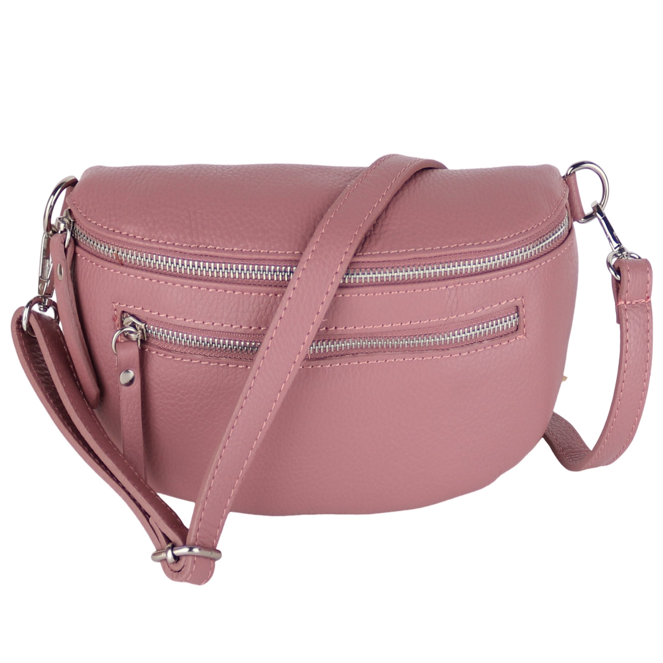 MIRROSI Bauchtasche Damen, Echtleder, Leder, Made günstig online kaufen