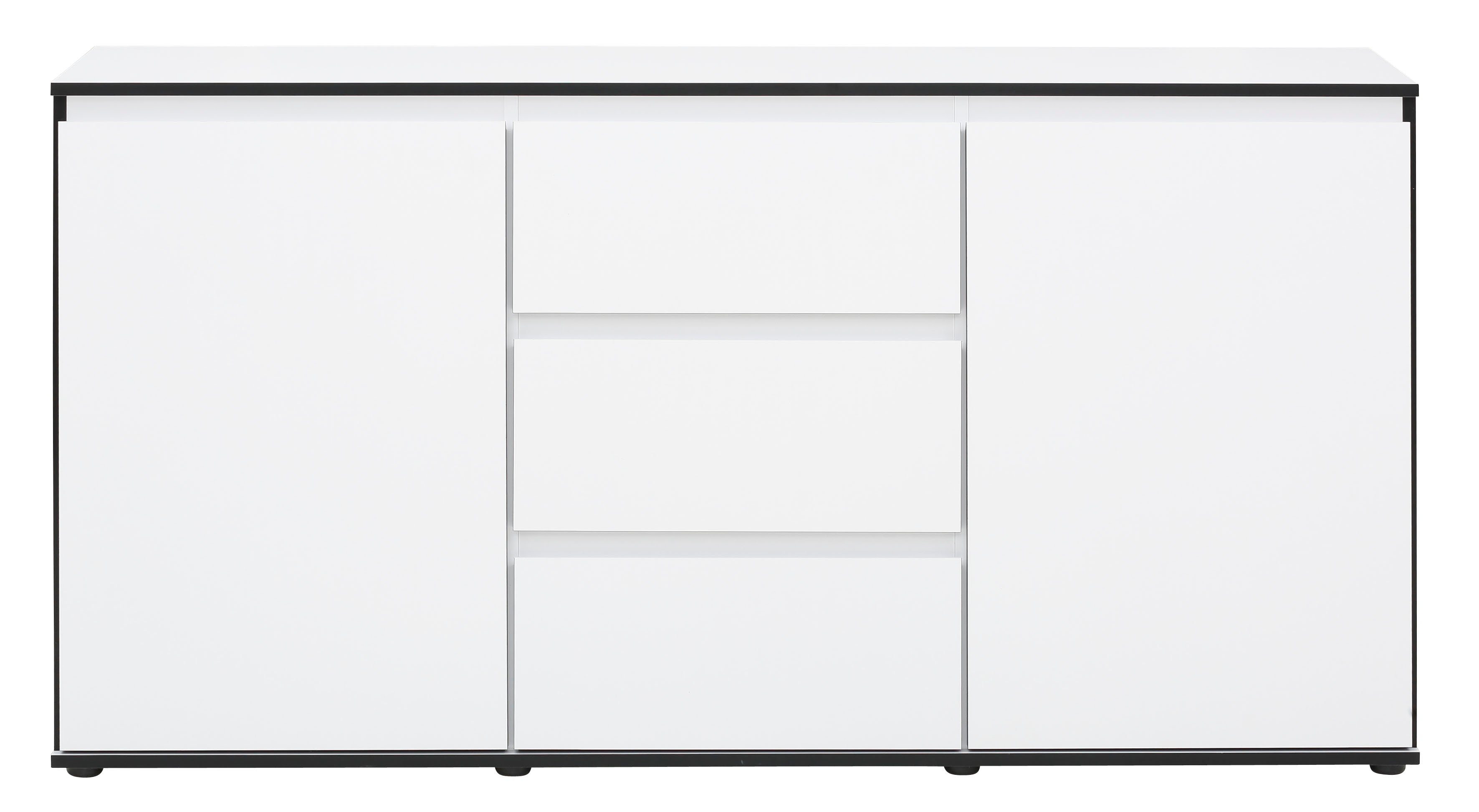 HELA Sideboard "Ariana", mit angeschrägten Griffmulden, Breite 160 cm günstig online kaufen