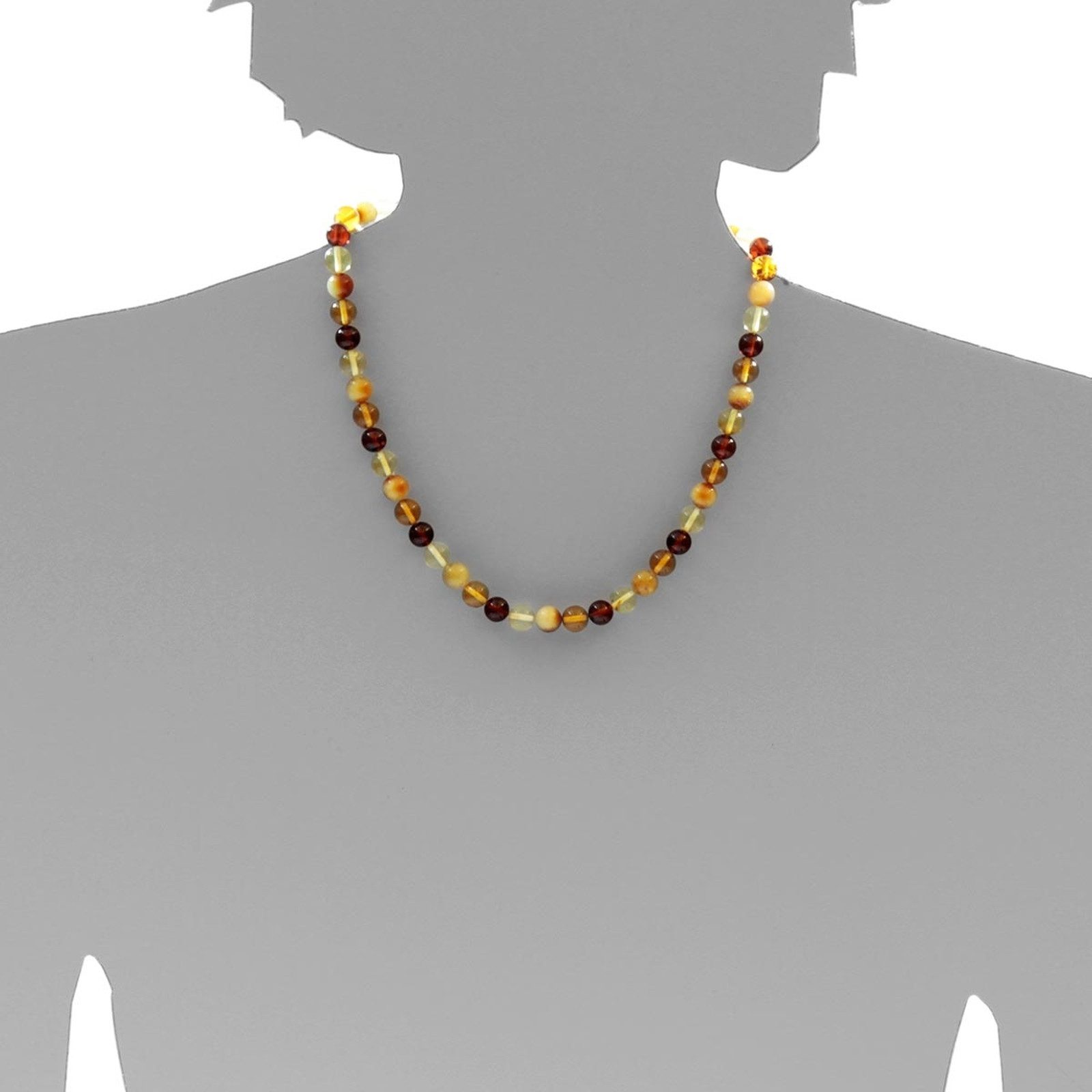 OSTSEE-SCHMUCK Gliederkette Ostsee-Schmuck Kette Kugel 8 günstig online kaufen