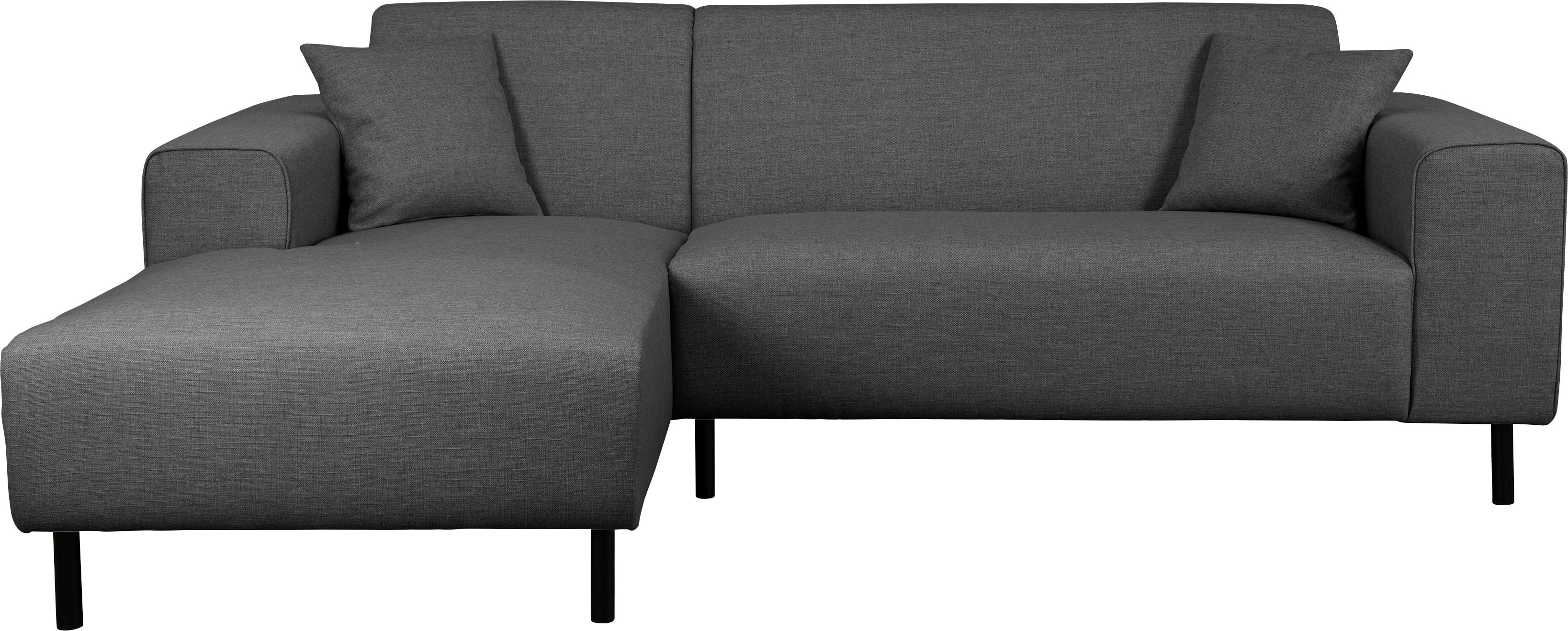 Home affaire Ecksofa "ARROS L-Form mit Wellenunterfederung, Maße B/T/H: 235 günstig online kaufen