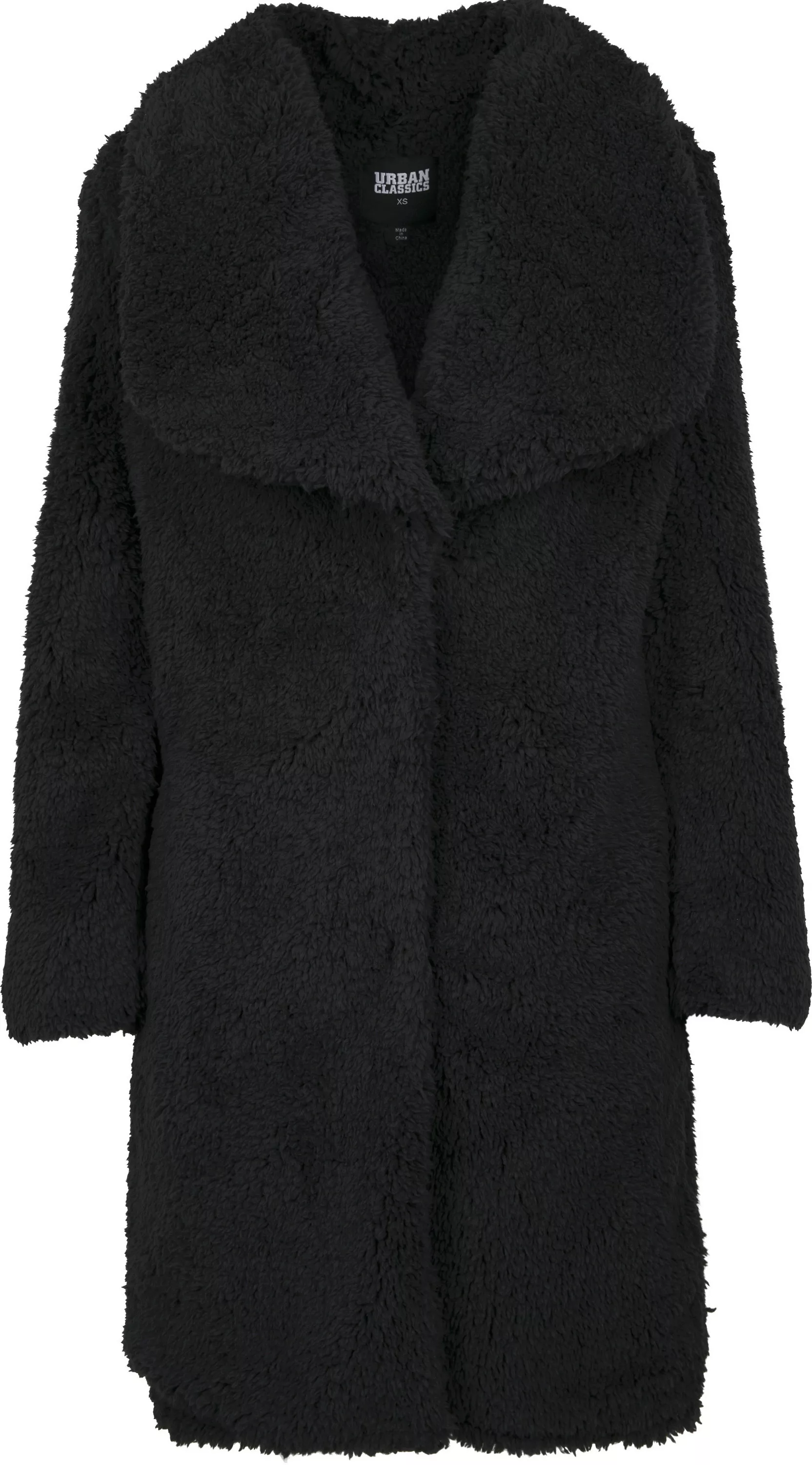URBAN CLASSICS Parka "Damen Ladies Soft Sherpa Coat", (1 St.), ohne Kapuze günstig online kaufen