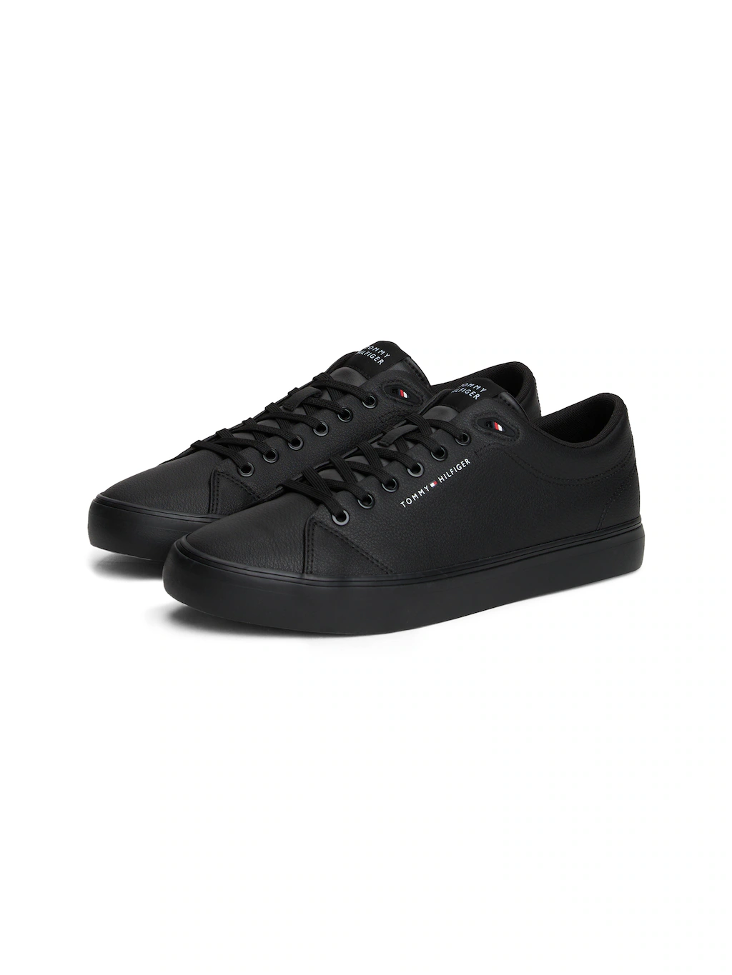 Tommy Hilfiger Sneaker "TH HI VULC CORE LOW LTH II ESS", Freizeitschuh, Hal günstig online kaufen