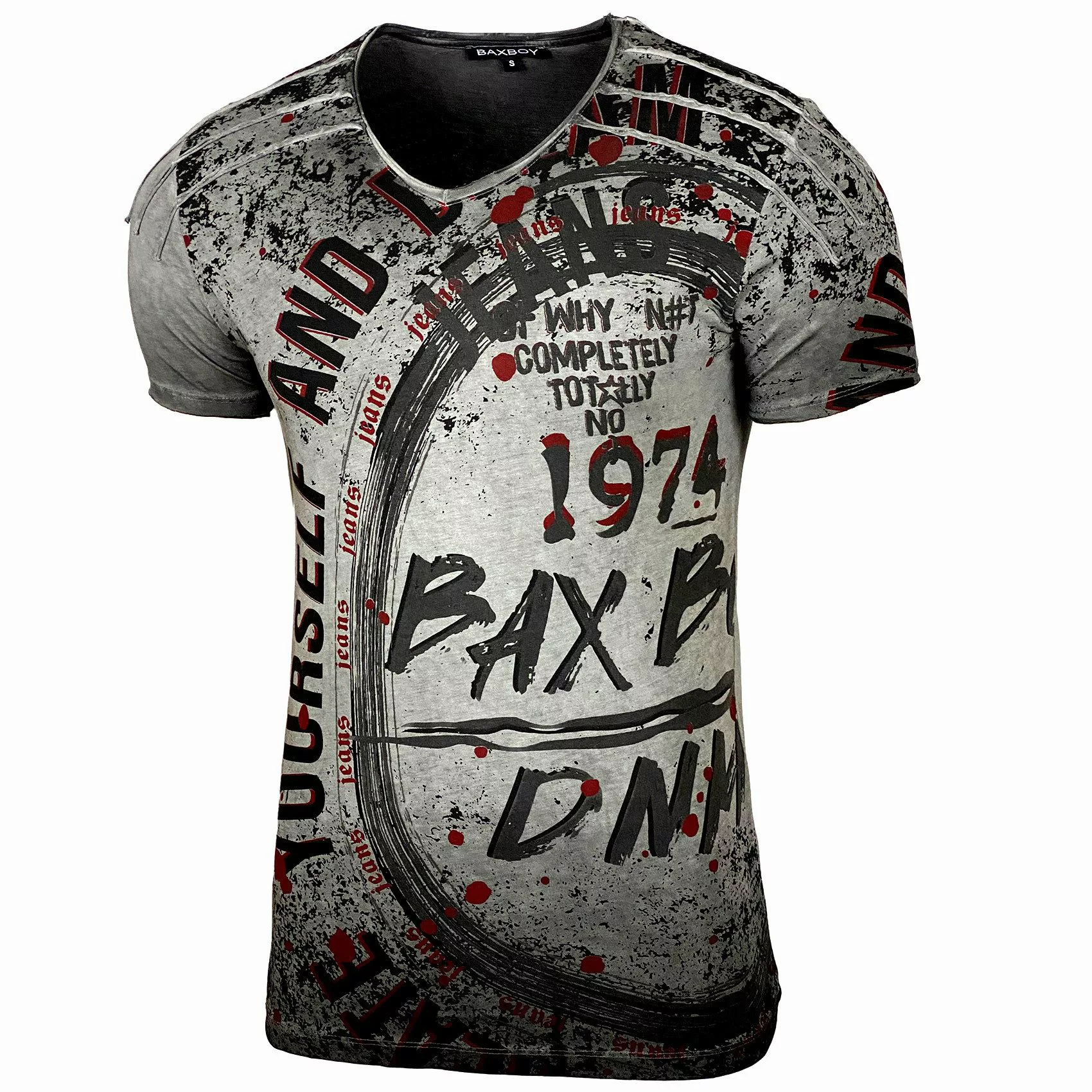 Baxboy T-Shirt Baxboy Verwaschen mit modernem günstig online kaufen