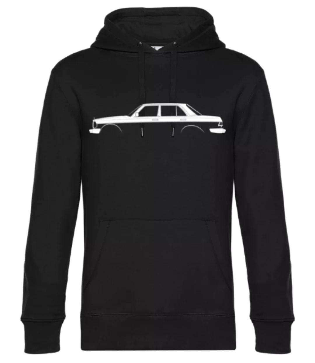 'Mercedes-Benz 280E W123' Silhouette · Unisex Premium Hoodie günstig online kaufen