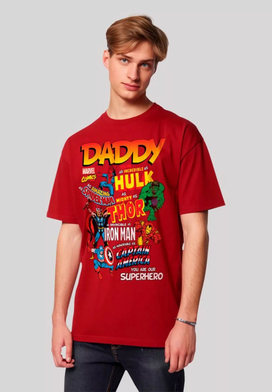 F4NT4STIC T-Shirt Marvel Comics Our Dad Superhero Premium Qualität günstig online kaufen