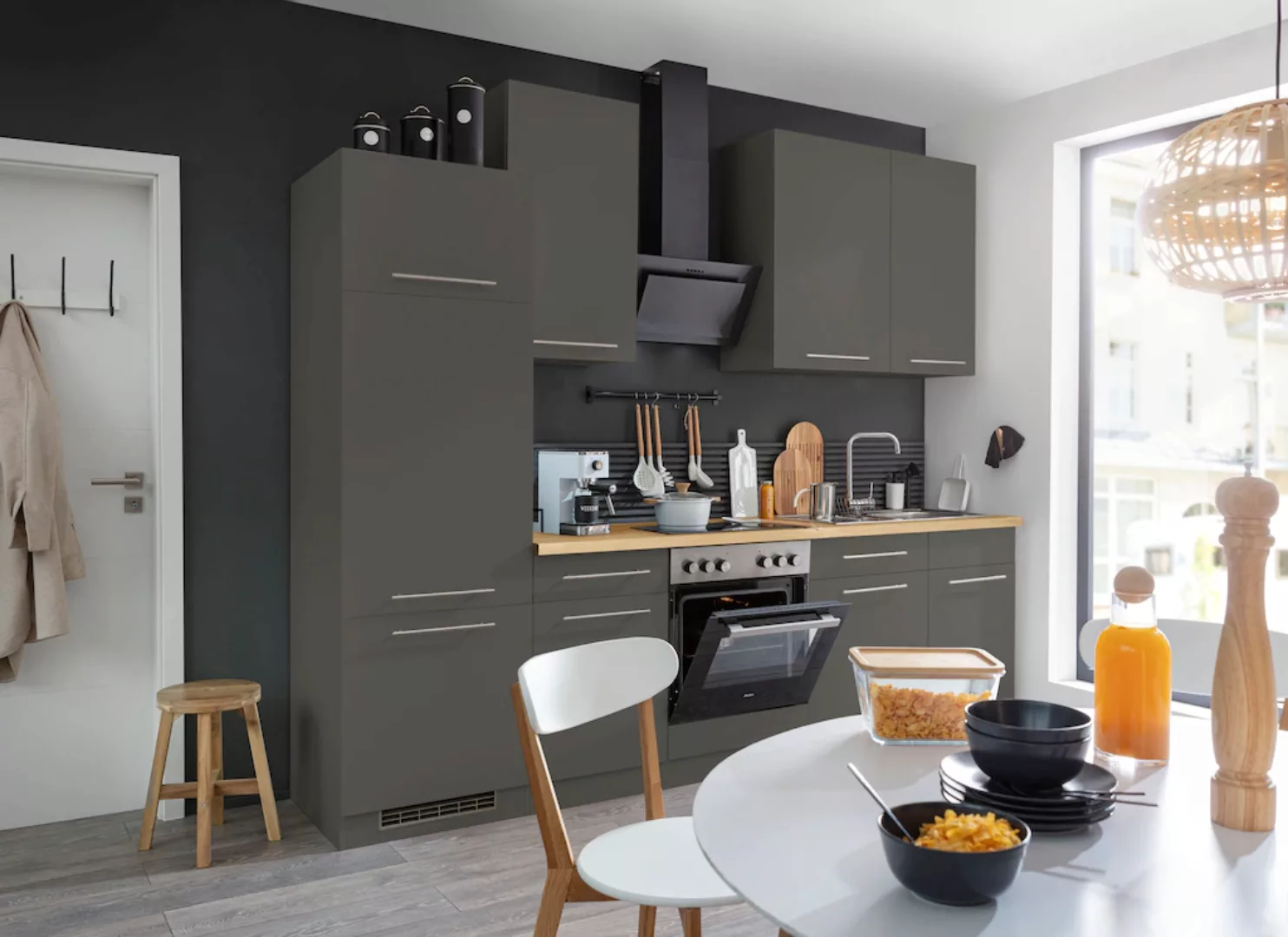 wiho Küchen Küchenzeile "Unna", ohne E-Geräte, Breite 280 cm günstig online kaufen