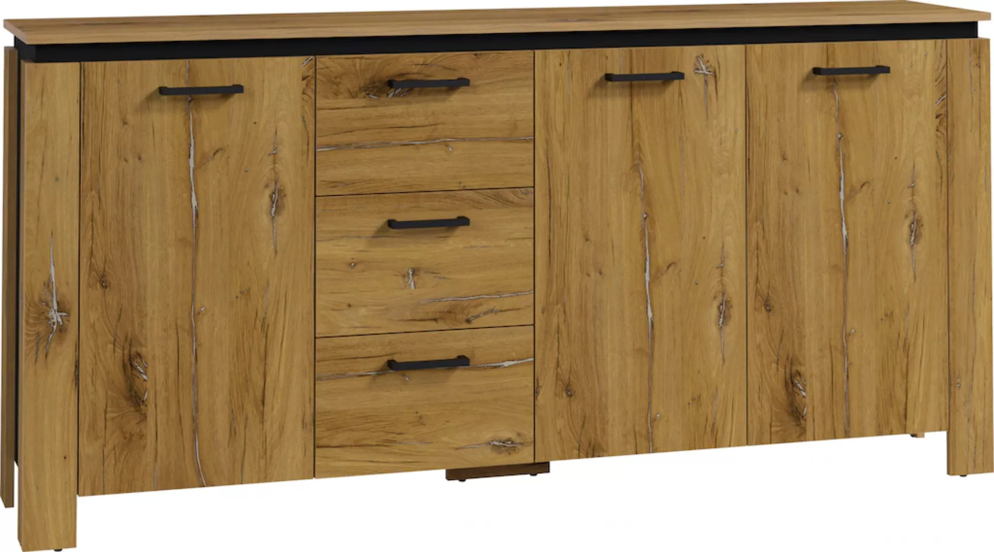 HELA Sideboard "DENVER", mit Winkelstollen günstig online kaufen