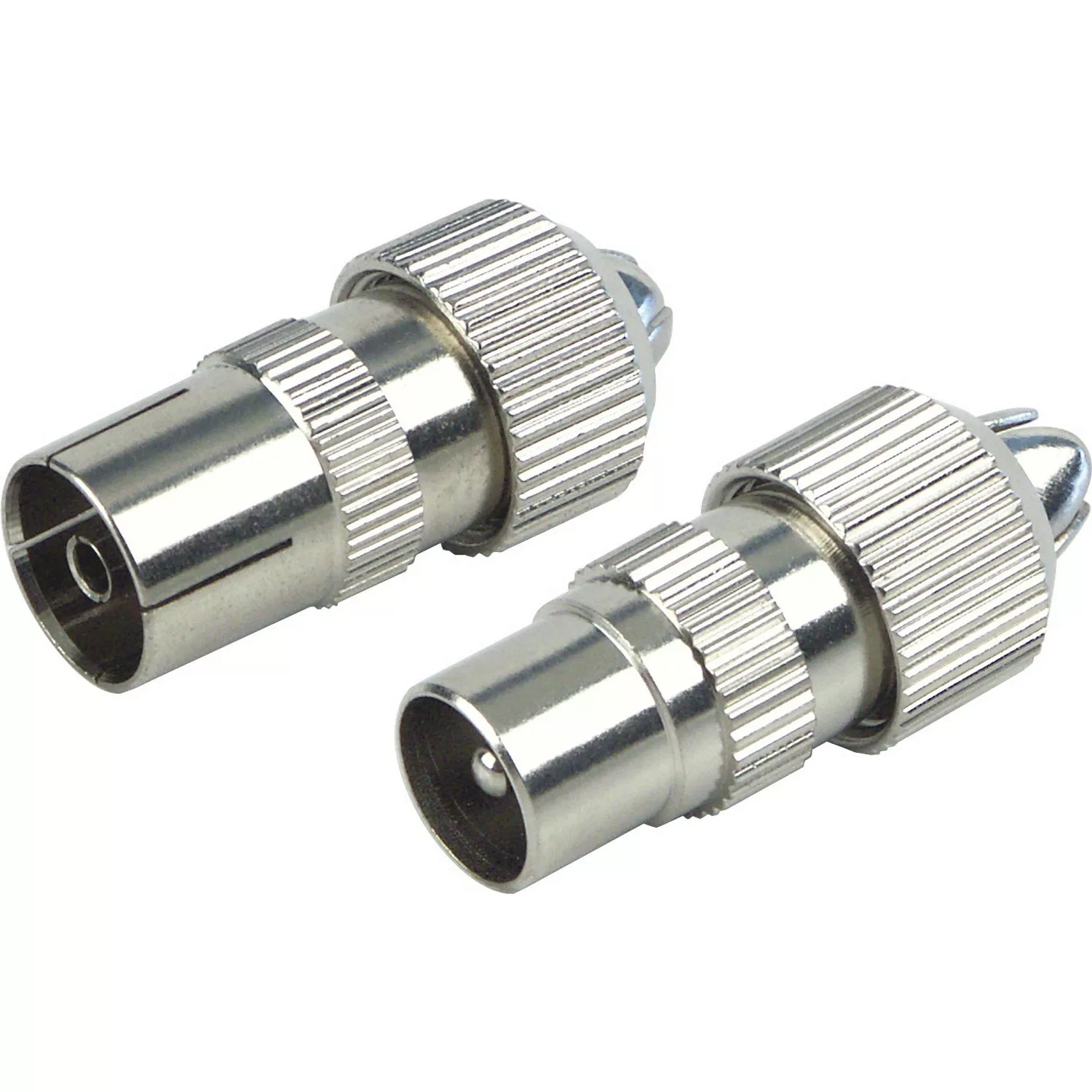 Schwaiger IEC Koaxial-Stecker und Koaxial-Buchsen Set für Antennensteckdose günstig online kaufen