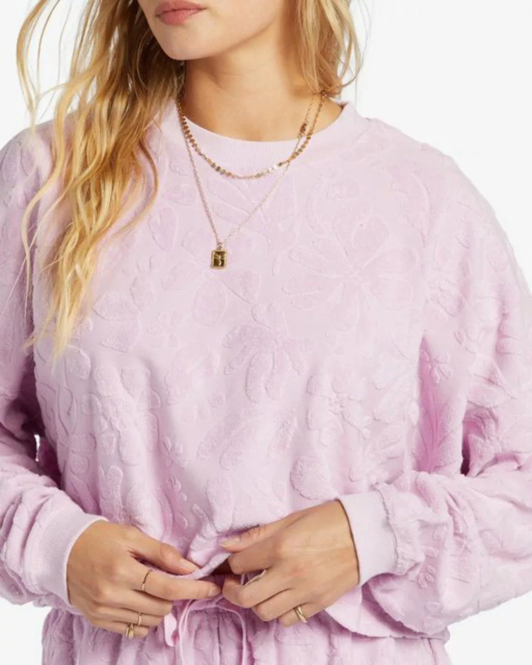 Billabong Sweatshirt Billabong Sweatshirt Loosen Up Lilac Smoke L günstig online kaufen