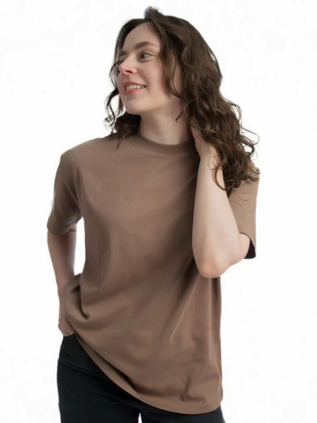 HONEST BASICS Oversize-Shirt aus Bio-Baumwolle günstig online kaufen