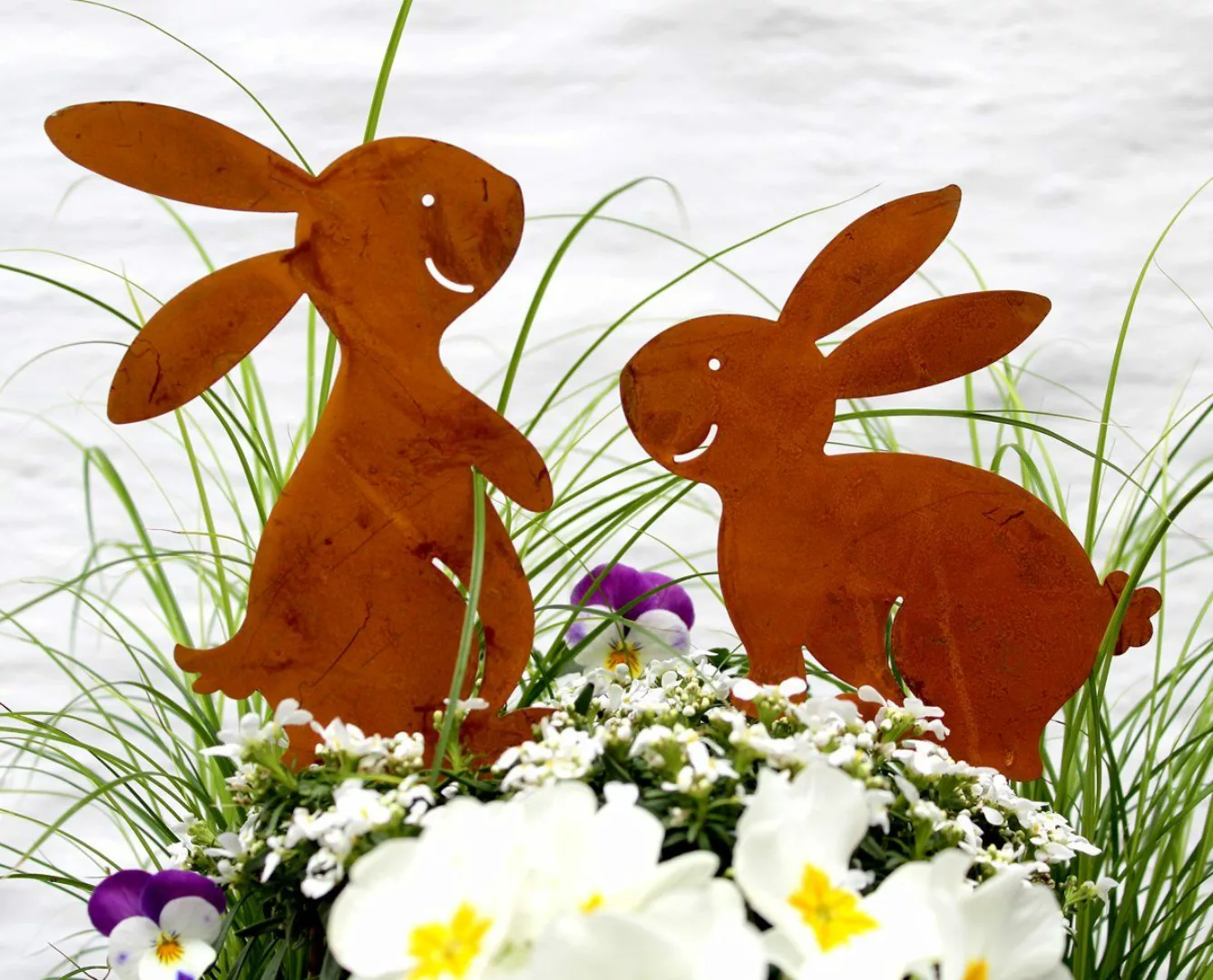 LB H&F Lilienburg Gartenfigur 2 Stück günstig online kaufen