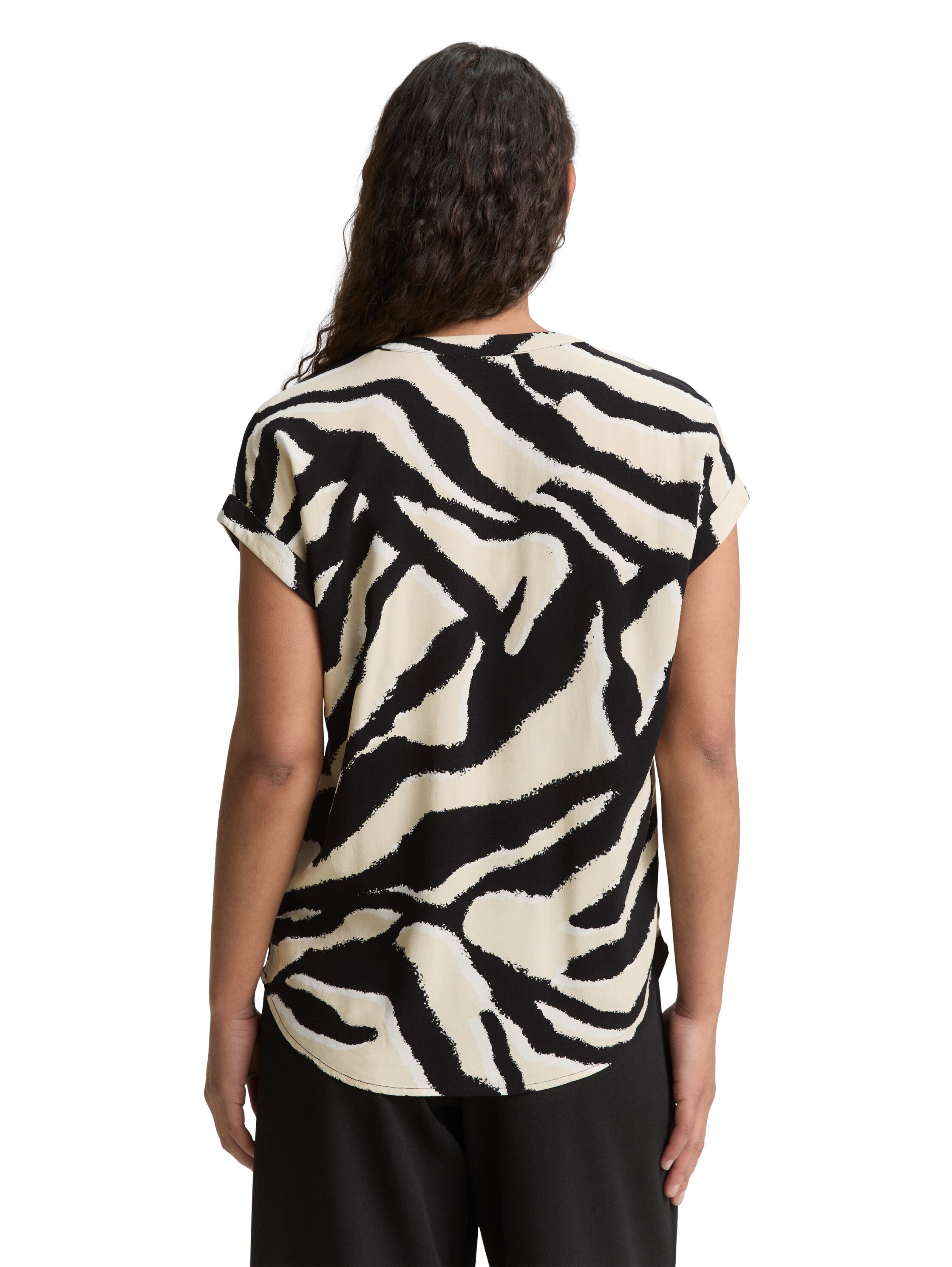 TOM TAILOR Kurzarmbluse, im Loose Fit günstig online kaufen