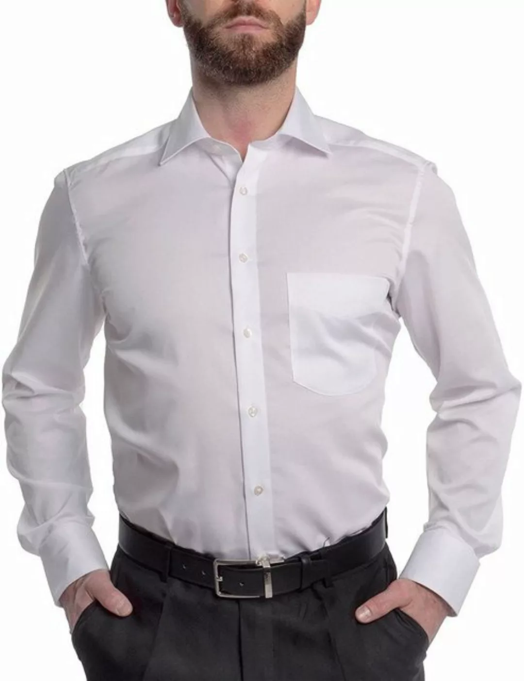 Hirschthal Businesshemd Herren Businesshemd Slim und Regular Fit in vielen günstig online kaufen