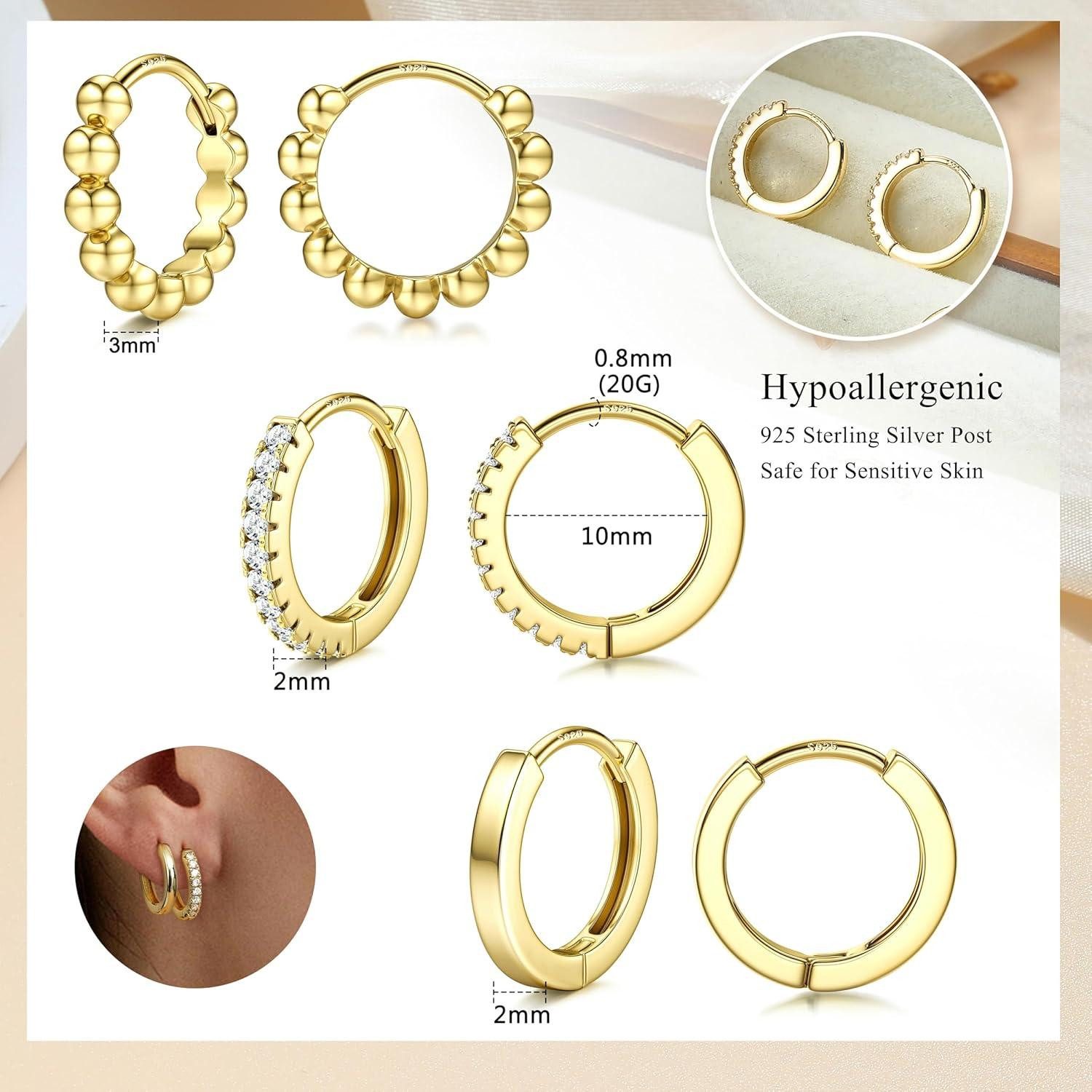 LuxusKollektion Ohrring und Ketten Set 3 günstig online kaufen