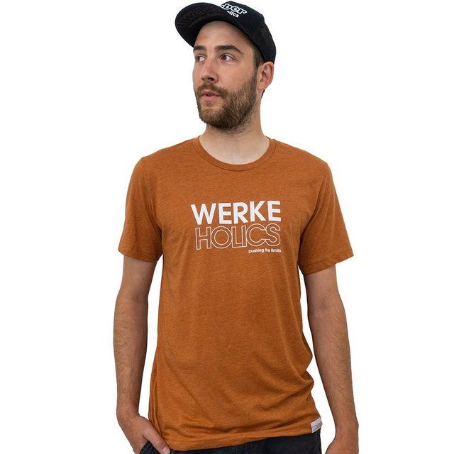 Weber GmbH T-Shirt Weber #Werkeholics Clay T-Shirt orange (1-tlg) günstig online kaufen