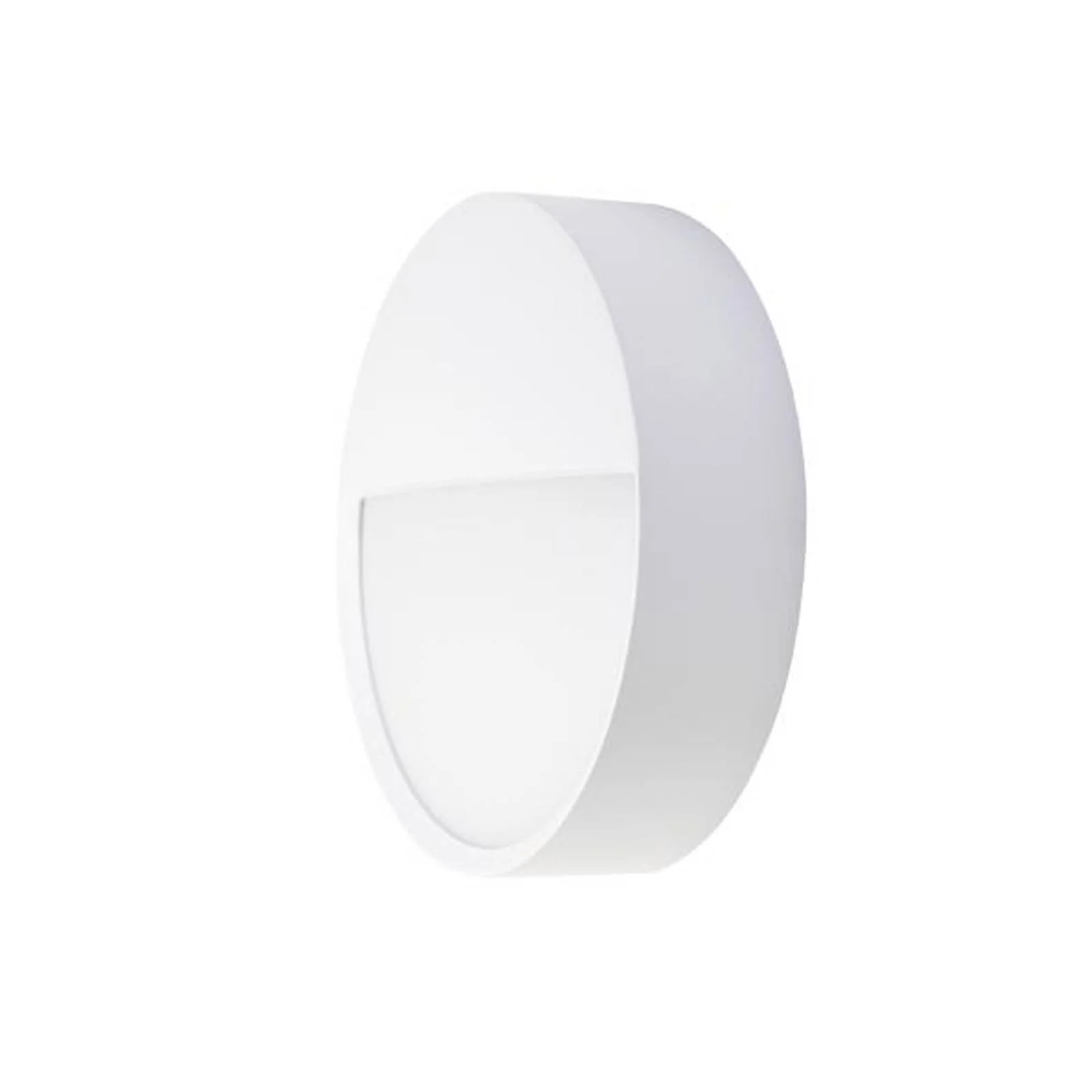 BRUMBERG Eye LED-Außenwandleuchte, halb, weiß günstig online kaufen