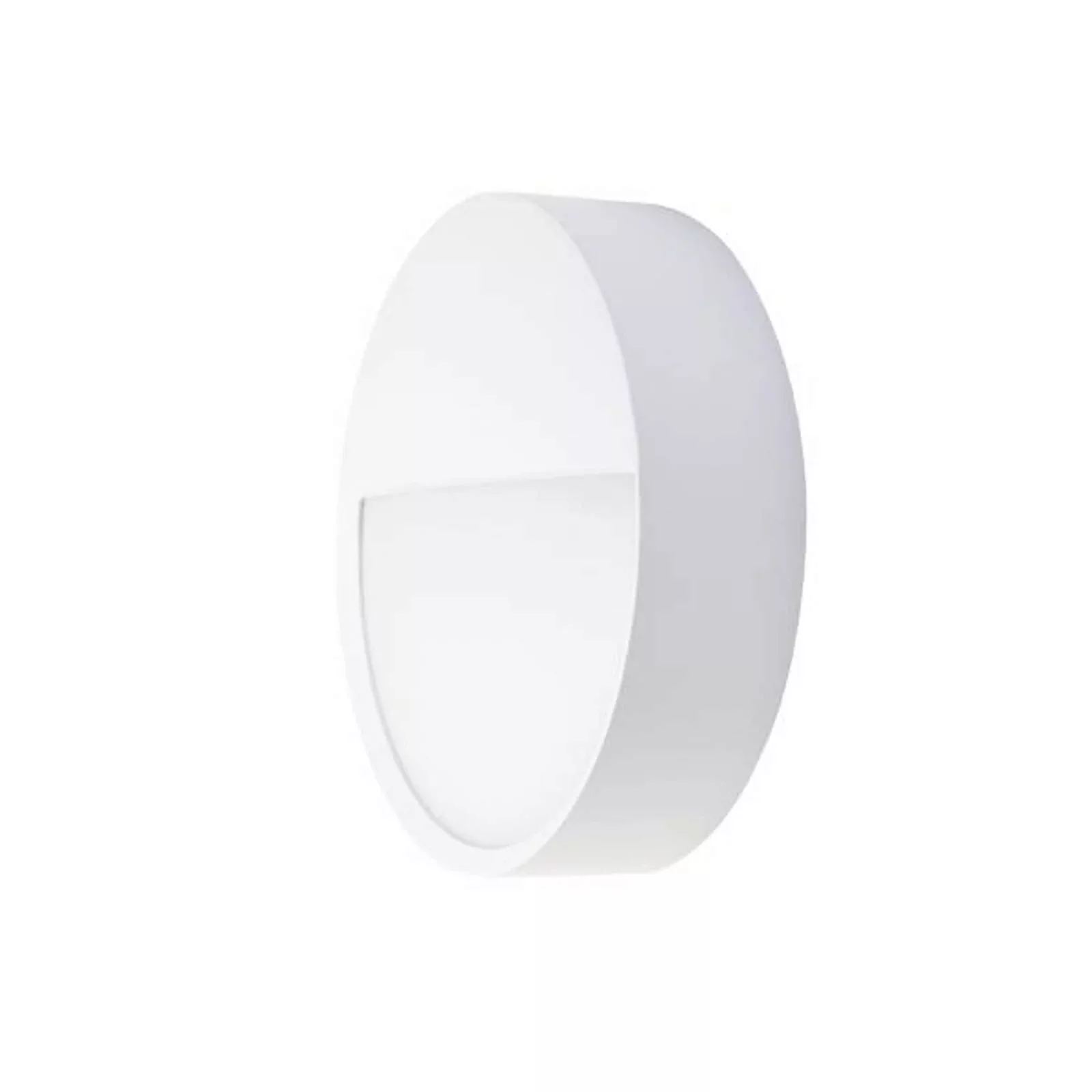 BRUMBERG Eye LED-Außenwandleuchte, halb, weiß günstig online kaufen