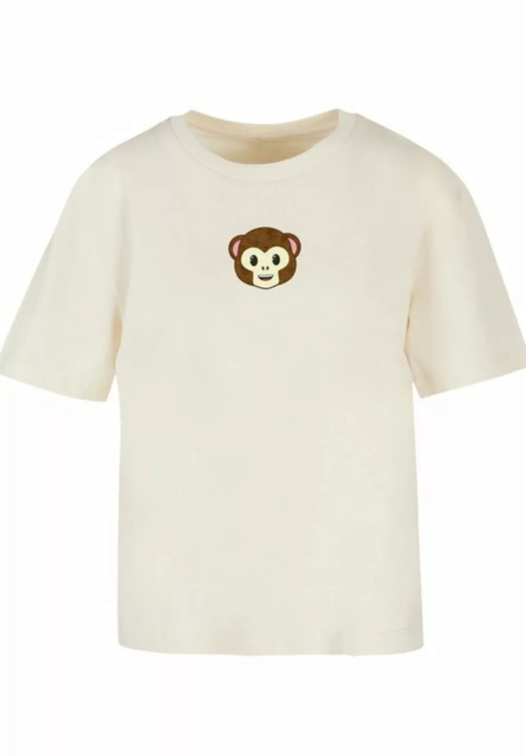 emoji couture T-Shirt Smiling monkey furry face Premium Qualität günstig online kaufen