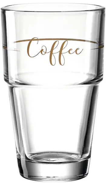 LEONARDO Latte-Macchiato-Glas »SOLO 'Coffee'«, (Set, 6 tlg.), 410 ml, 6-tei günstig online kaufen