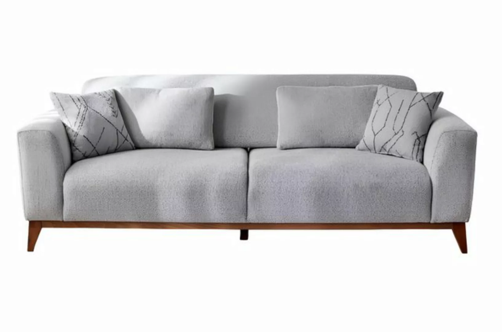 JVmoebel 3-Sitzer Sofa 3 Sitzer Dreisitzer Polstersofa Stoffsofa Couch Einf günstig online kaufen