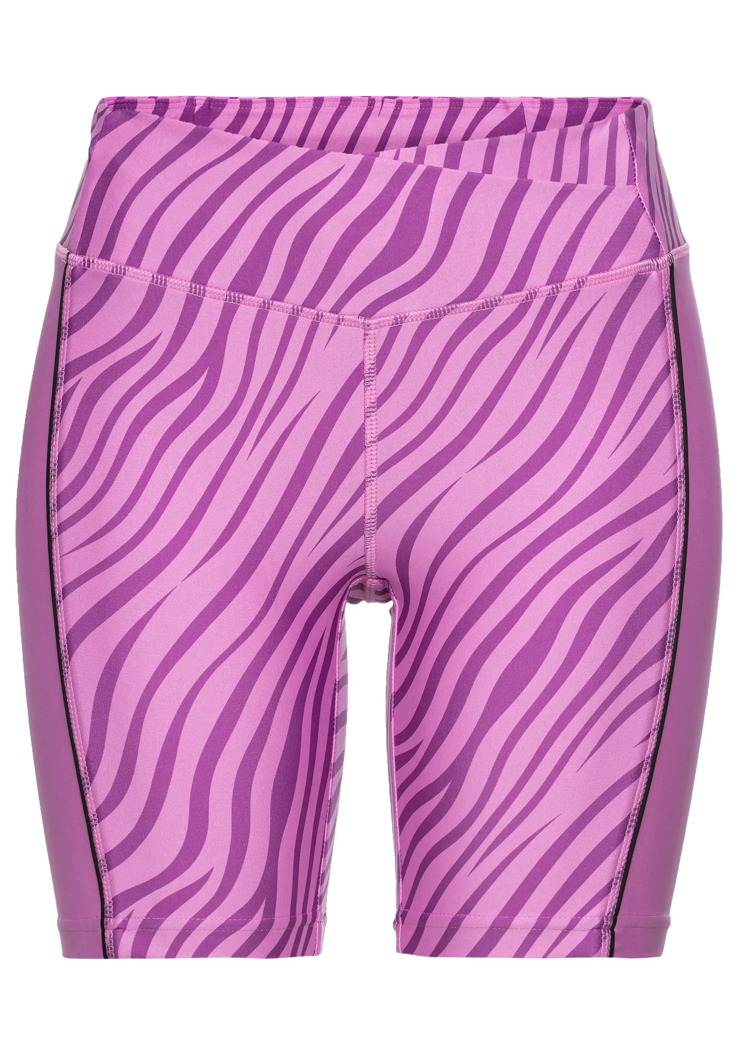 LASCANA ACTIVE Shorts "- Sportshorts, Kurze Hose", mit dezentem Zebramuster günstig online kaufen