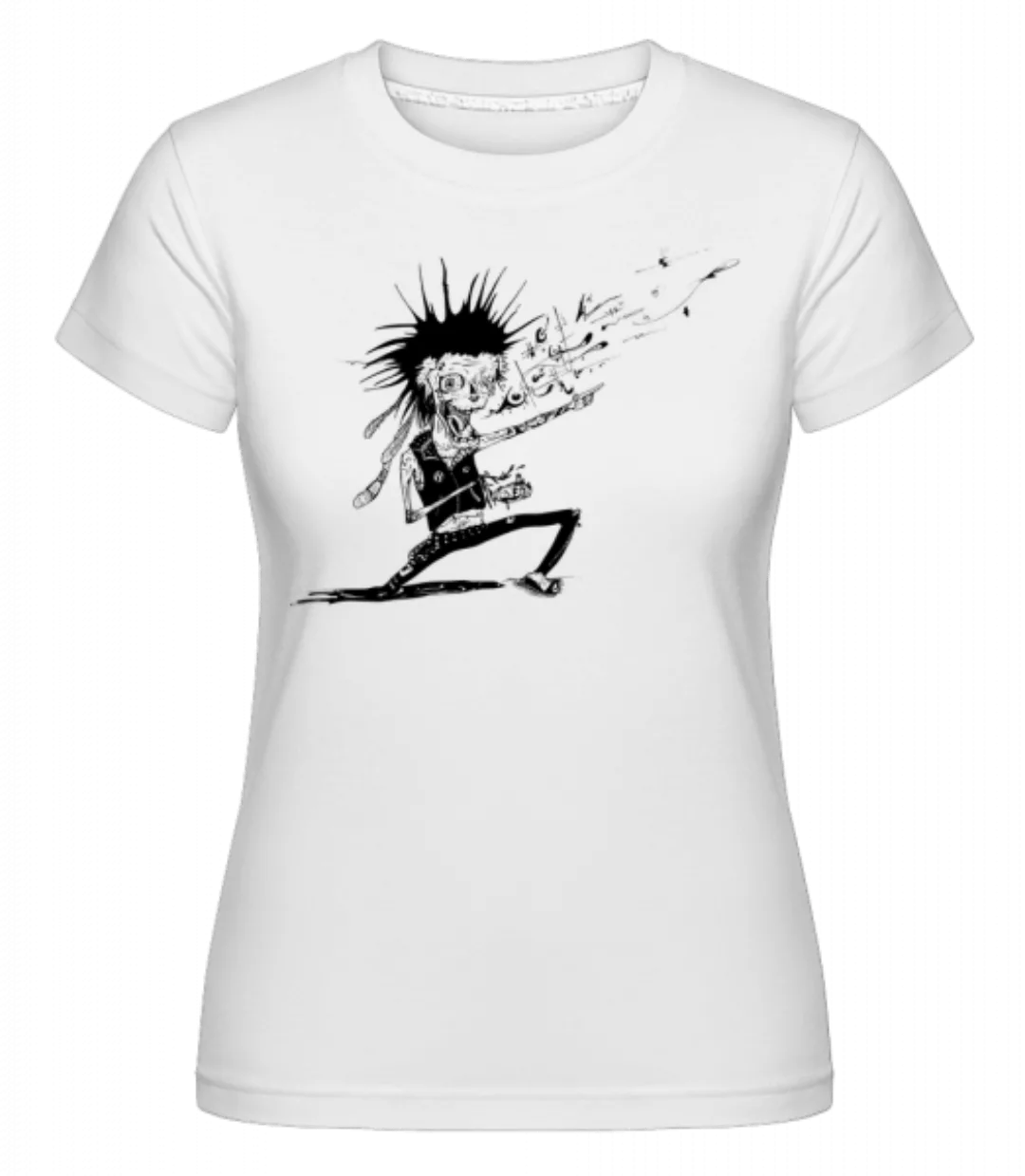 Musizierender Zombie · Shirtinator Frauen T-Shirt günstig online kaufen