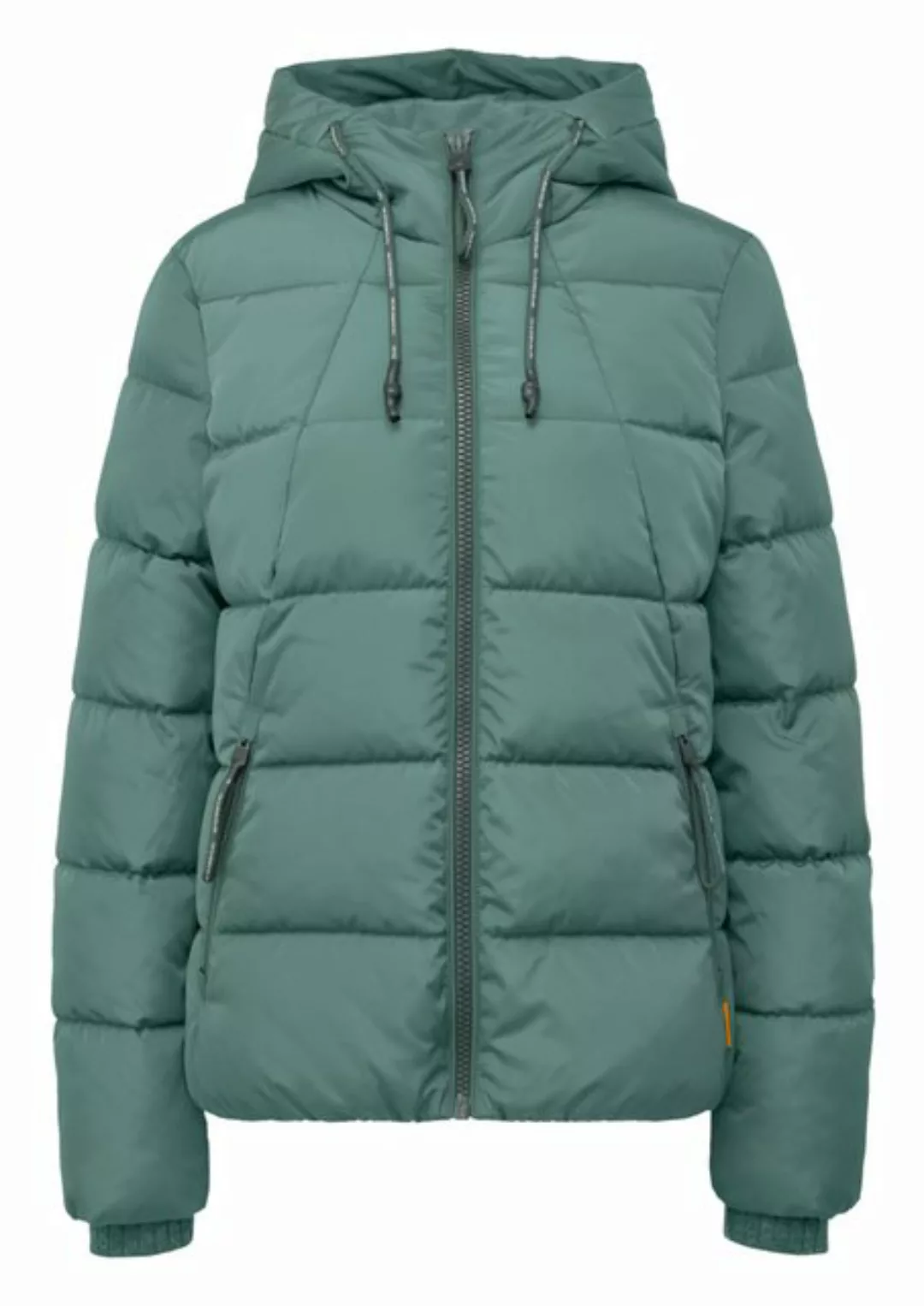 QS Outdoorjacke Wattierte Steppjacke mit Kapuze günstig online kaufen