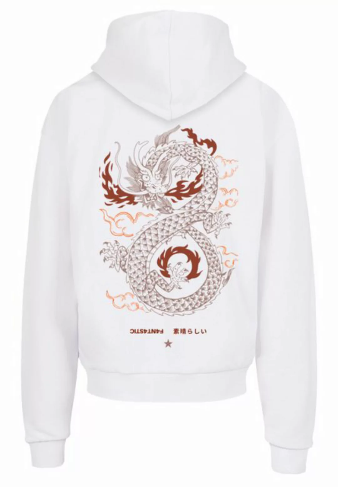 F4NT4STIC Kapuzenpullover "Drache Feuer Japan", Print günstig online kaufen