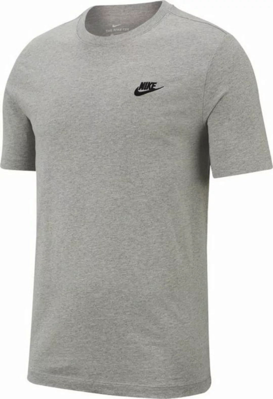 Nike Kurzarmshirt M NSW CLUB TEE DK GREY HEATHER/BLACK günstig online kaufen