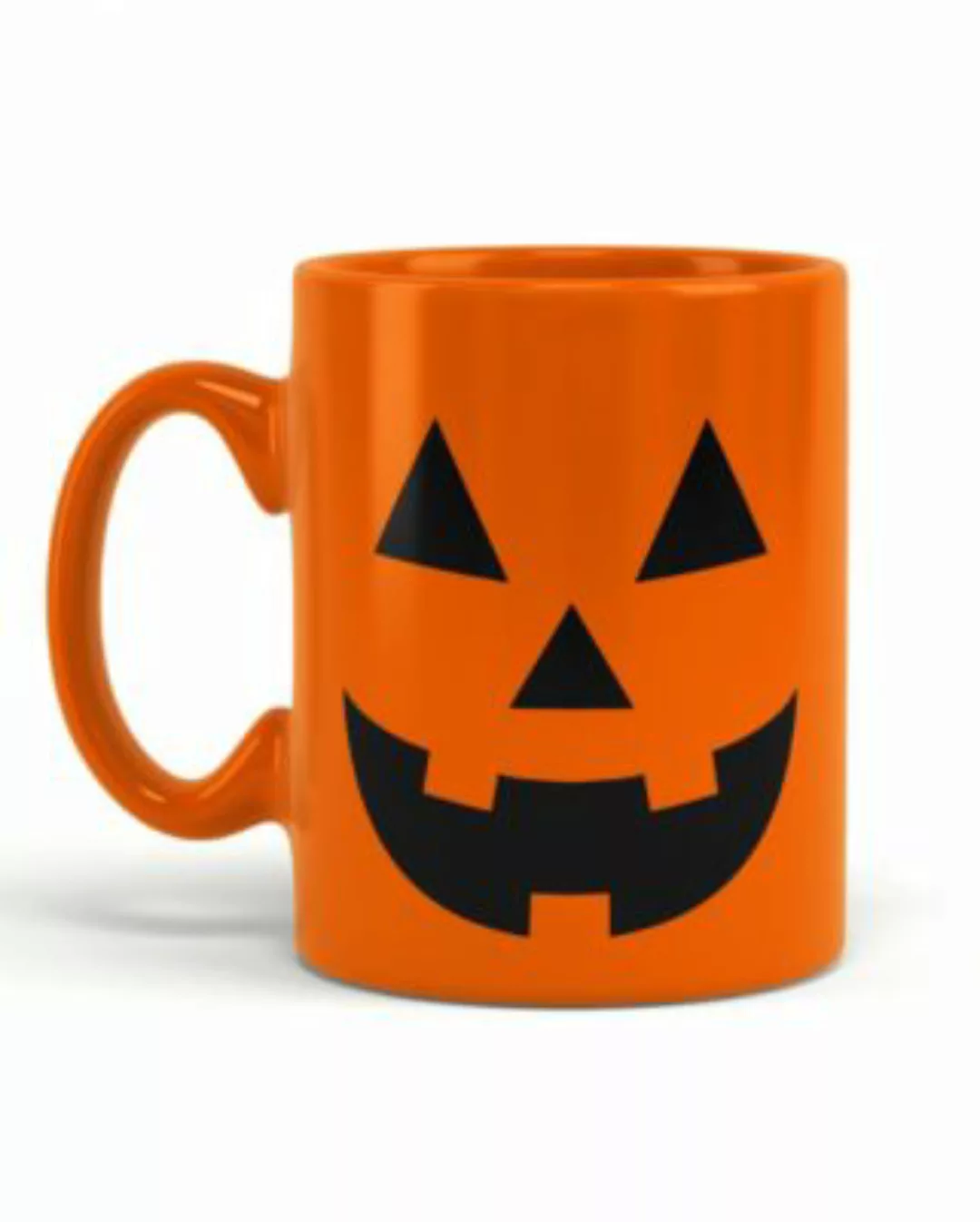 Halloween Jack O'lantern Kürbisgesicht Tasse Tassen orange günstig online kaufen