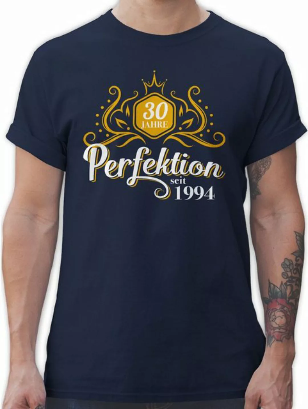 Shirtracer T-Shirt Dreißig Jahre Perfektion 1994 30. Geburtstag günstig online kaufen