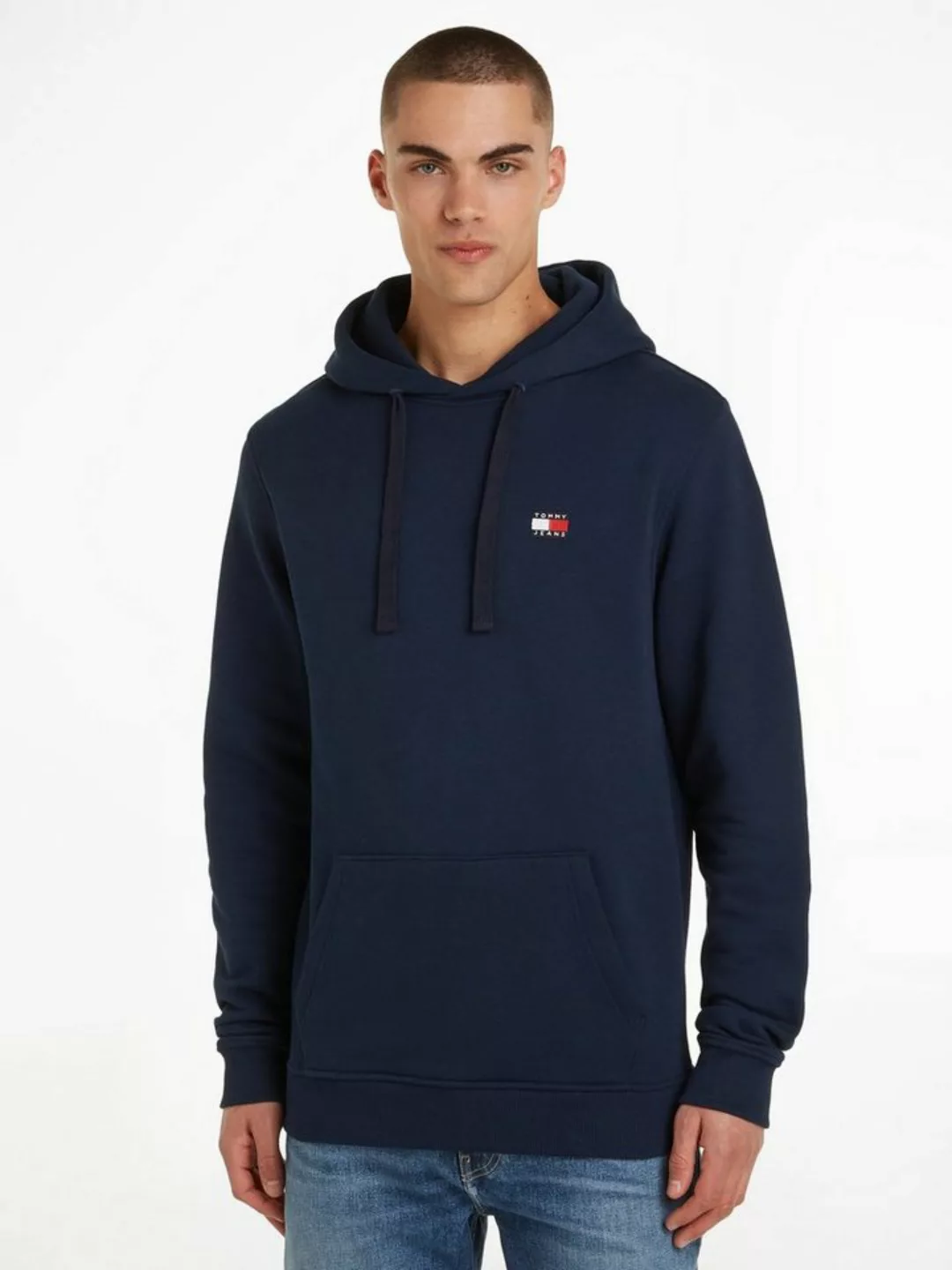 Tommy Jeans Plus Kapuzensweatshirt TJM REG BADGE HOODIE EXT mit wärmend wei günstig online kaufen