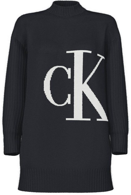 Calvin Klein Jeans Strickpullover BLOWN UP OFF PLACED CK SWEATER günstig online kaufen