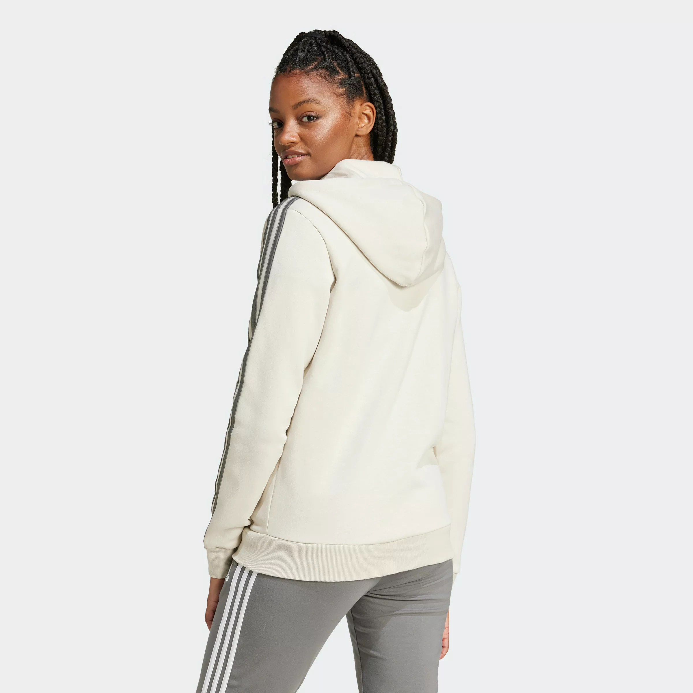 adidas Sportswear Kapuzensweatshirt "ESSENTIALS 3STREIFEN KAPUZENJACKE" günstig online kaufen