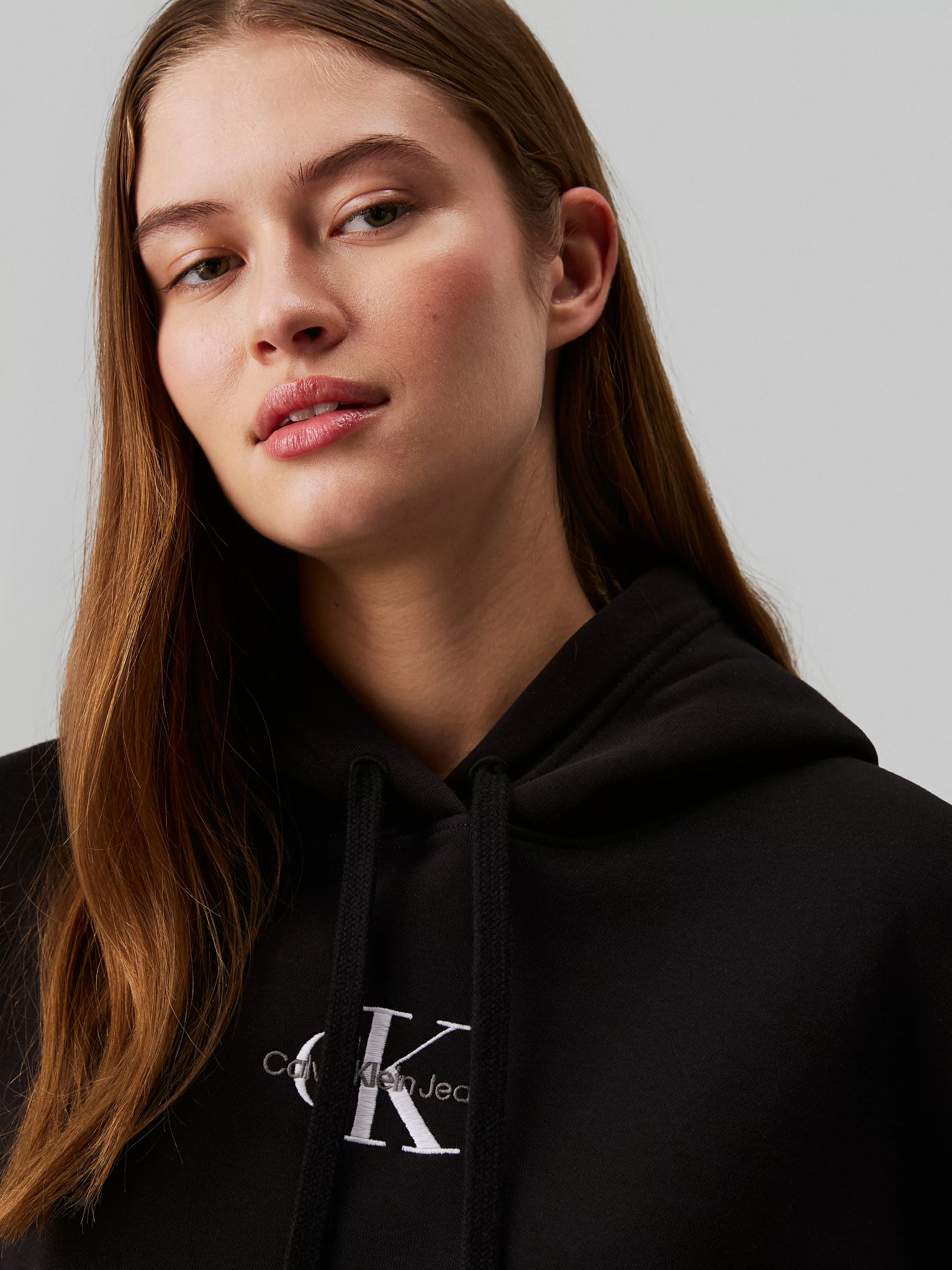 Calvin Klein Jeans Kapuzensweatshirt MONOLOGO REGULAR HOODIE mit Logoprägun günstig online kaufen