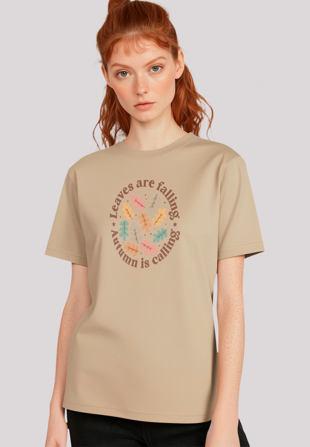 F4NT4STIC T-Shirt "Leaves are falling Autumn is calling", Premium Qualität günstig online kaufen