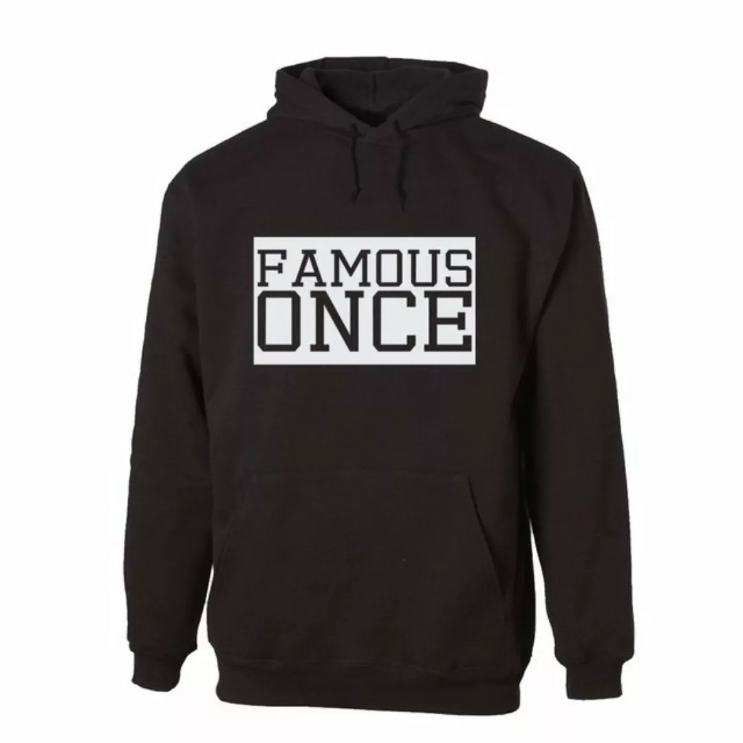 G-graphics Hoodie Famous Once mit trendigem Frontprint, Aufdruck auf der Vo günstig online kaufen