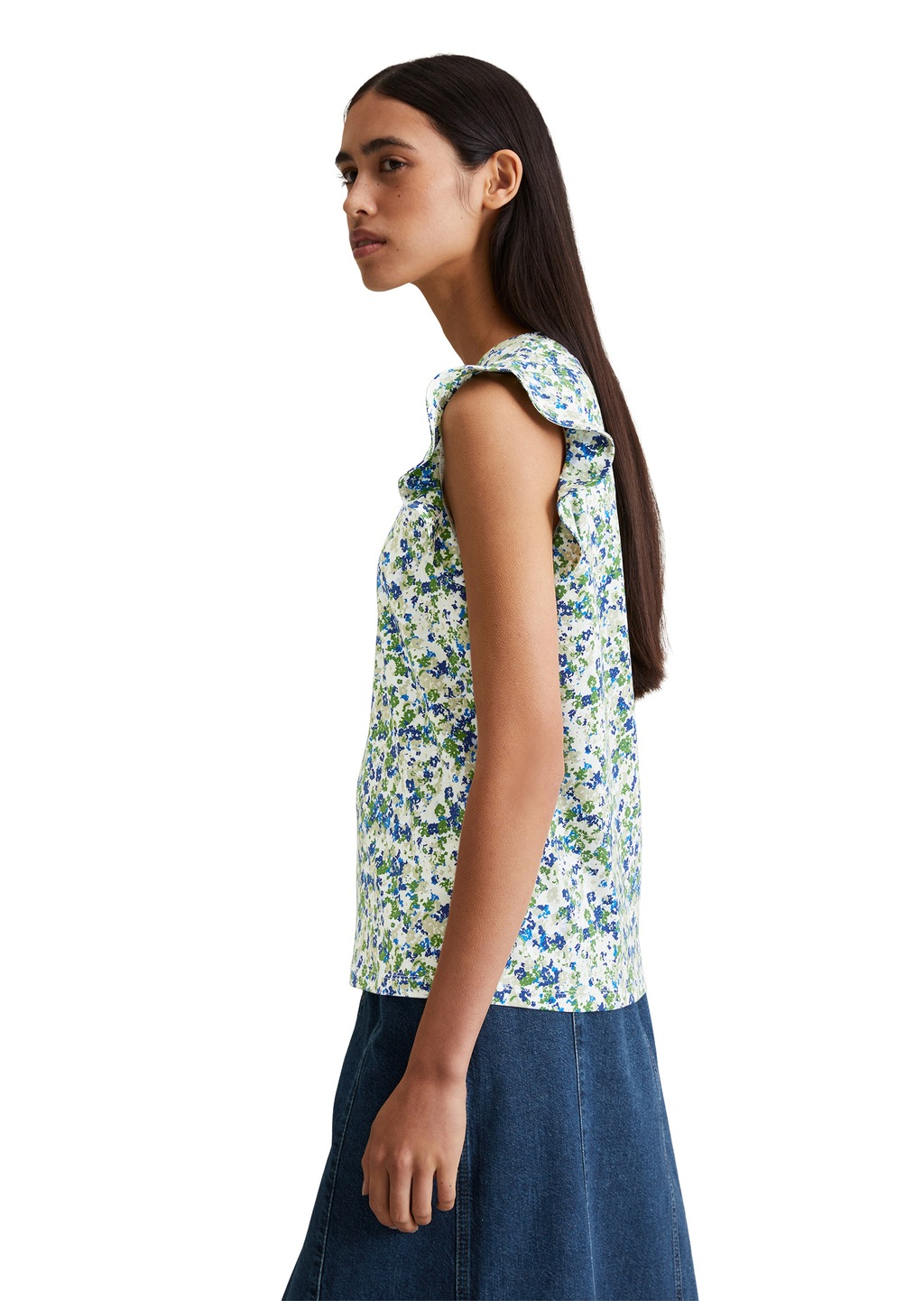 Marc OPolo DENIM T-Shirt "mit Allover-Print" günstig online kaufen