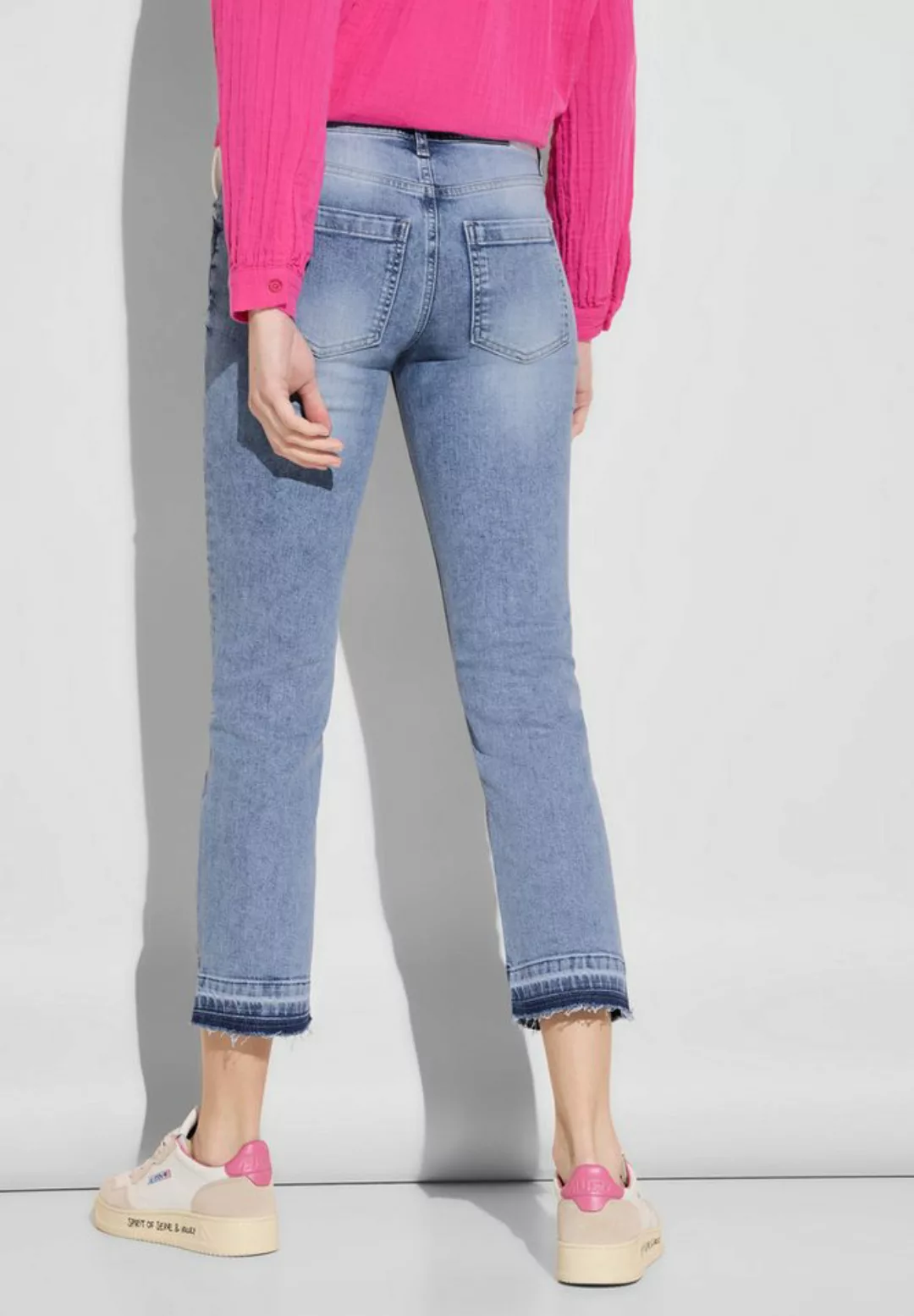 STREET ONE Gerade Jeans Middle Waist günstig online kaufen