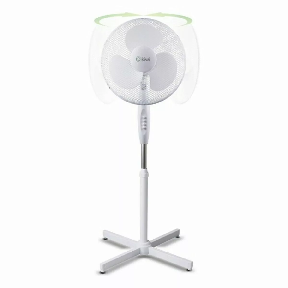 Freistehender Ventilator Kiwi Weiß 45 W (ø 40 Cm) günstig online kaufen