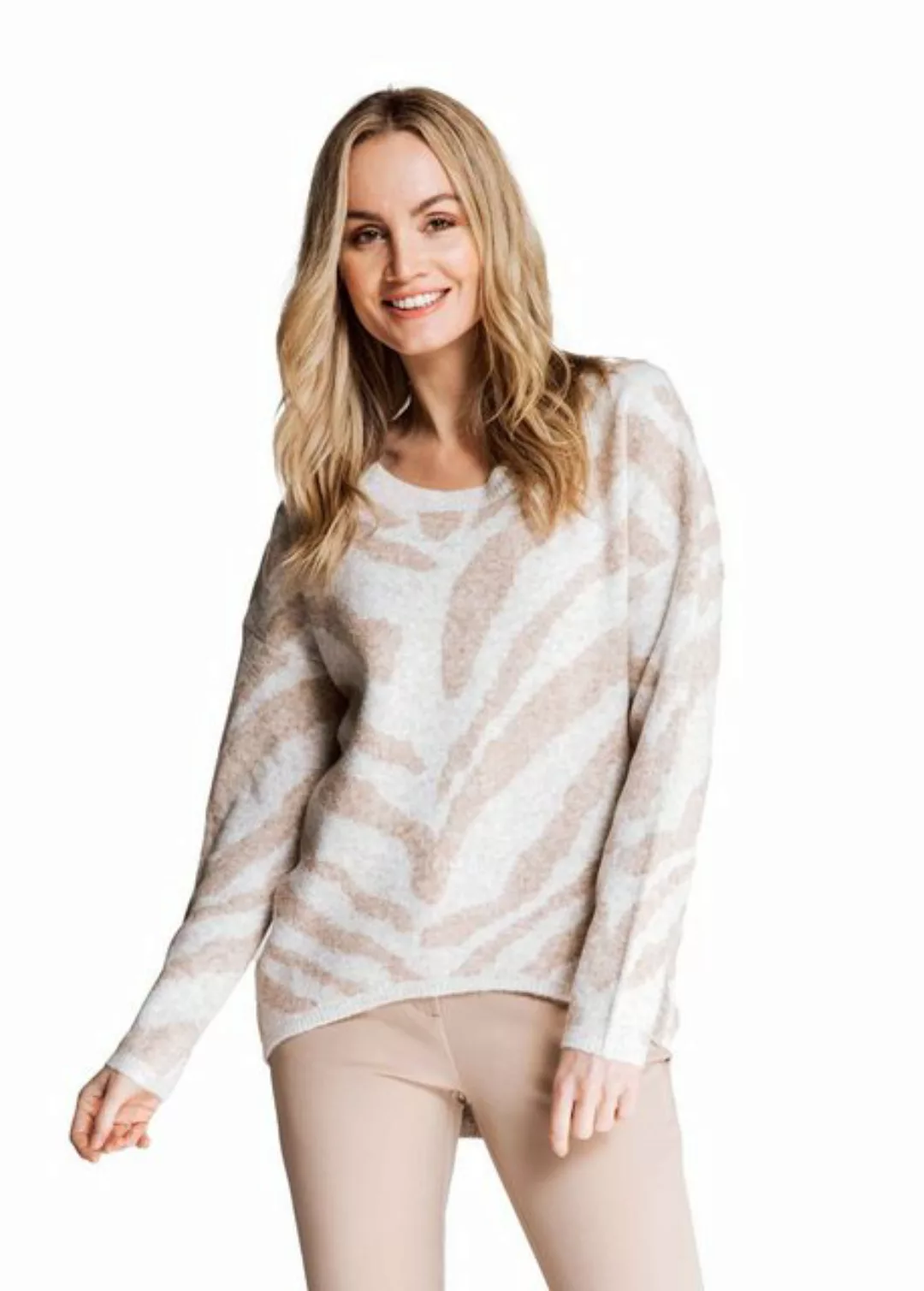 Zhrill Sweatshirt Pullover NINA Beige (0-tlg) günstig online kaufen