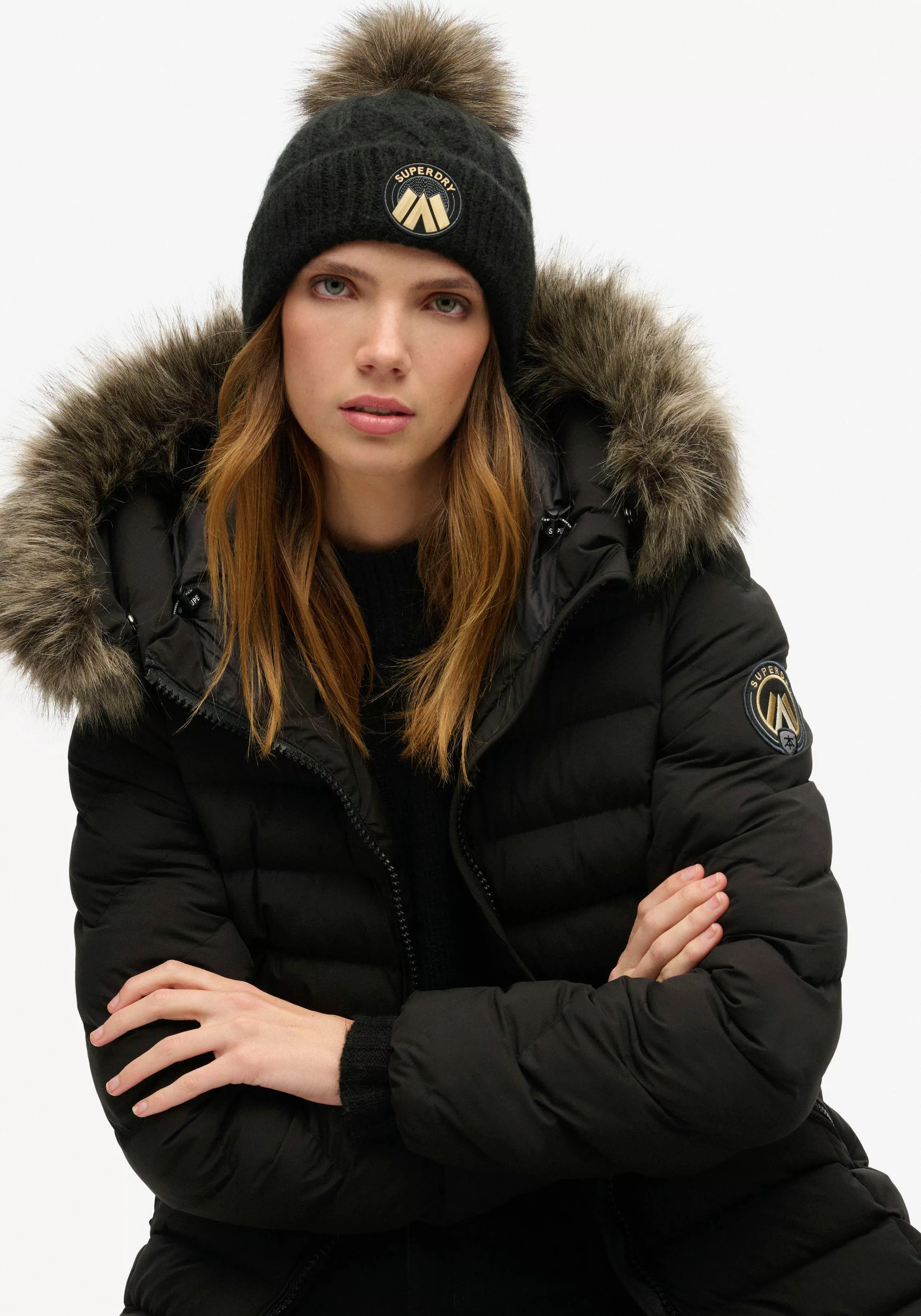 Superdry Beanie CABLE LUXE KNIT BEANIE günstig online kaufen