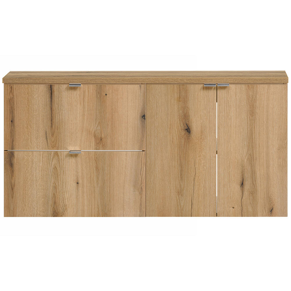 Doppelwaschtisch 120cm, Eiche, NEWPORT-56-OAK günstig online kaufen