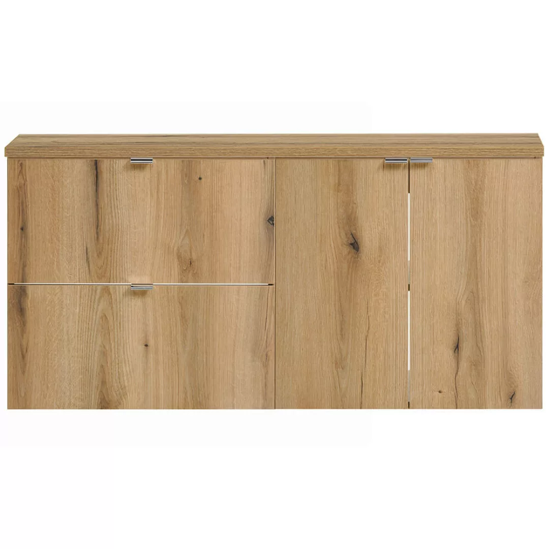 Doppelwaschtisch 120cm, Eiche, NEWPORT-56-OAK günstig online kaufen