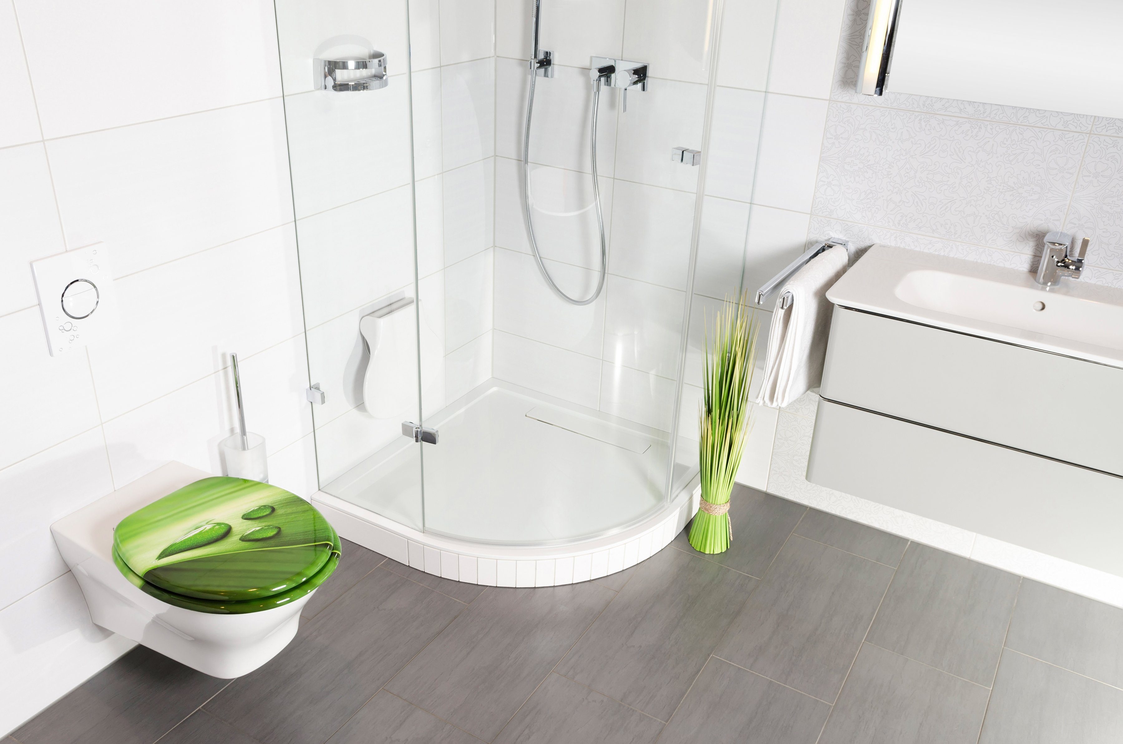 Sanilo WC-Sitz Green Leaf, mit Absenkautomatik günstig online kaufen