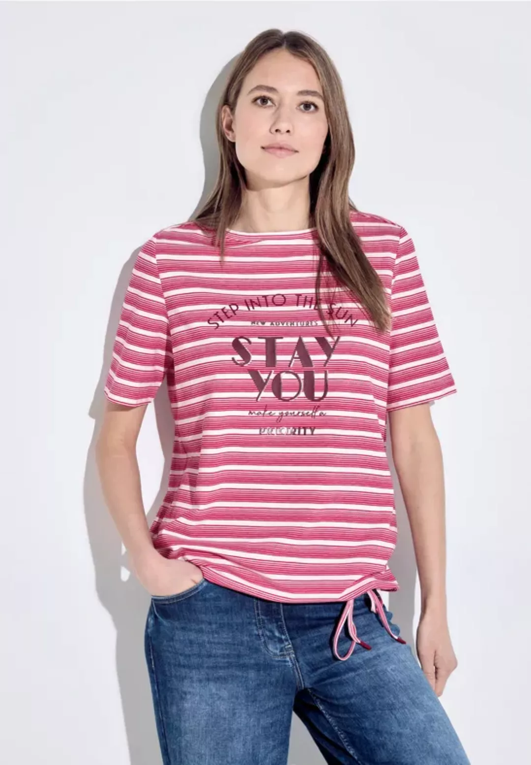 Cecil T-Shirt mit Wordingprint günstig online kaufen