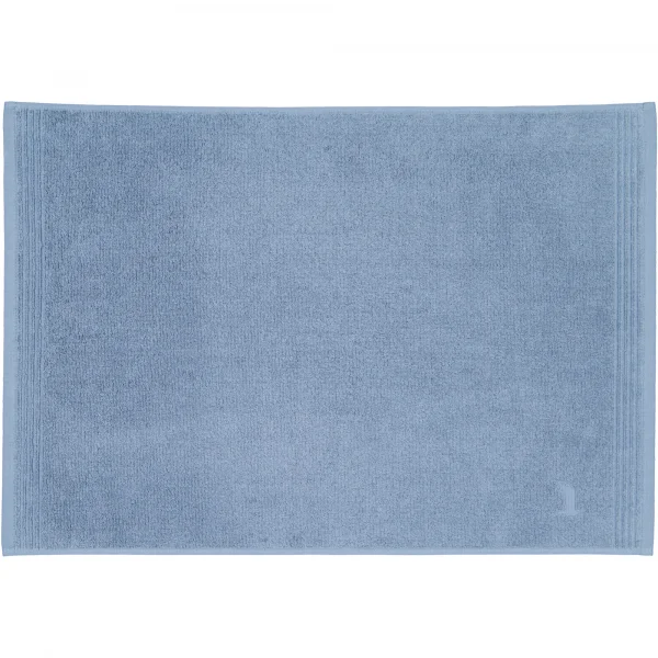 Möve Badematten Superwuschel - Farbe: steel blue - 847 - 50x70 cm günstig online kaufen